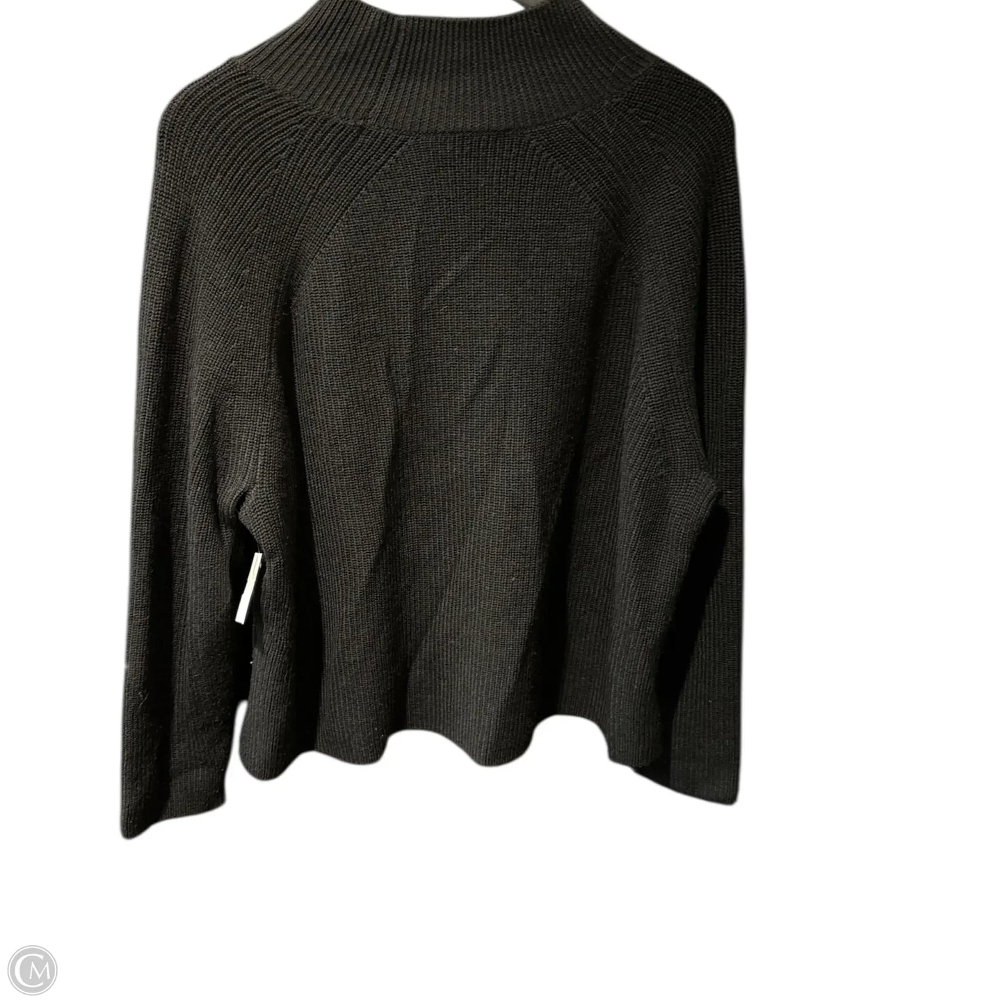 Sweater By Eileen Fisher In Black, Size: 1x