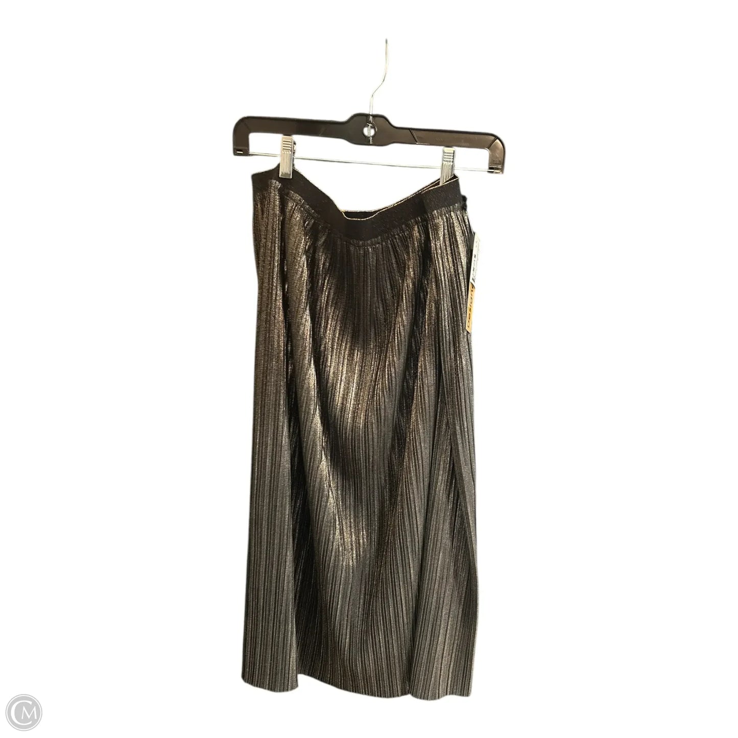 Skirt Luxury Designer By St John Collection In Gold, Size: Xl