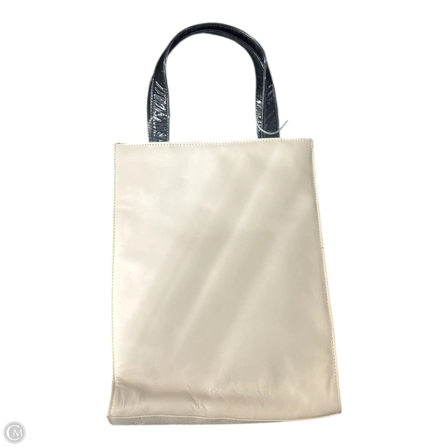 Handbag Leather By Clothes Mentor, Size: Medium