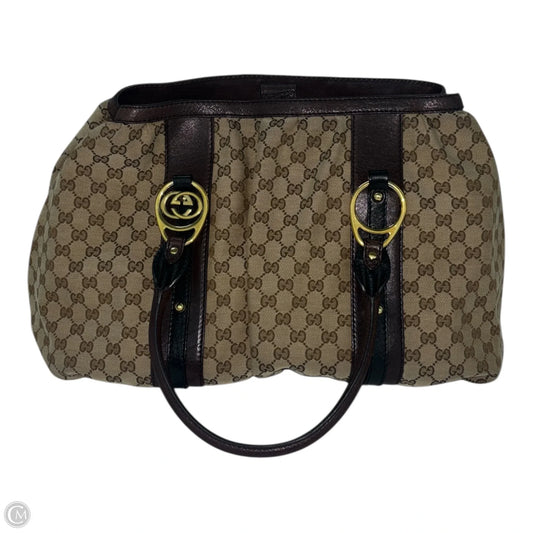 Handbag Luxury Designer By Gucci, Size: Large