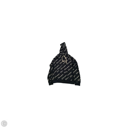 Sweatshirt Hoodie By Champion In Blue, Size: Xl