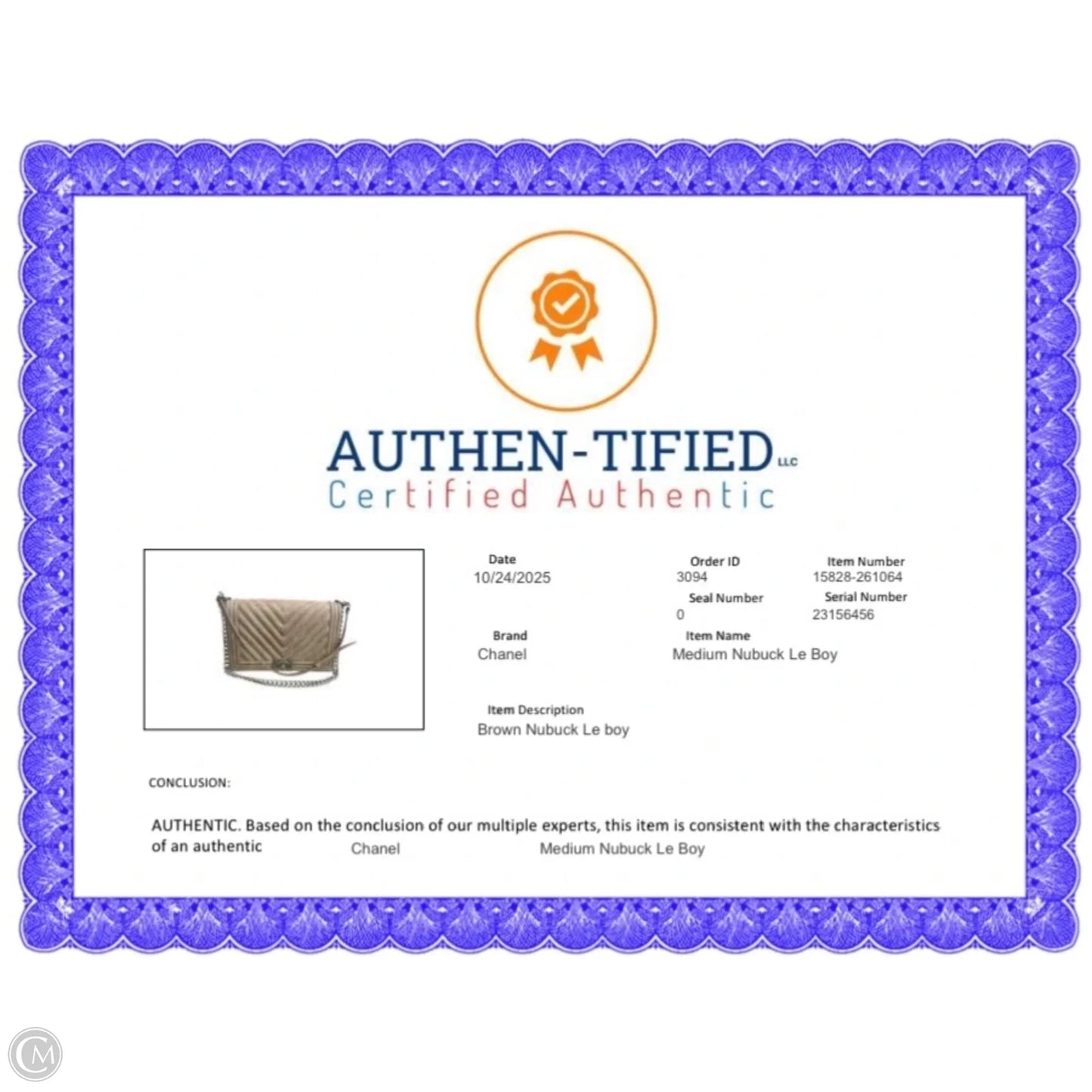 Handbag Luxury Designer By Chanel, Size: Medium