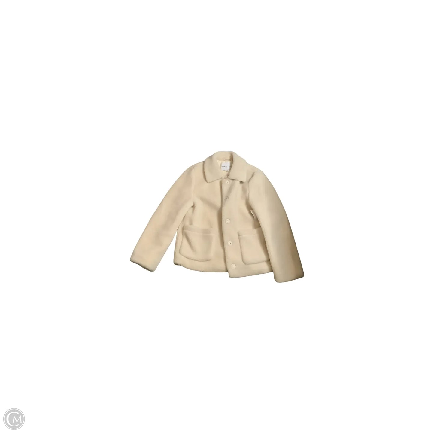 Jacket Designer By Rebecca Minkoff In Cream, Size: S