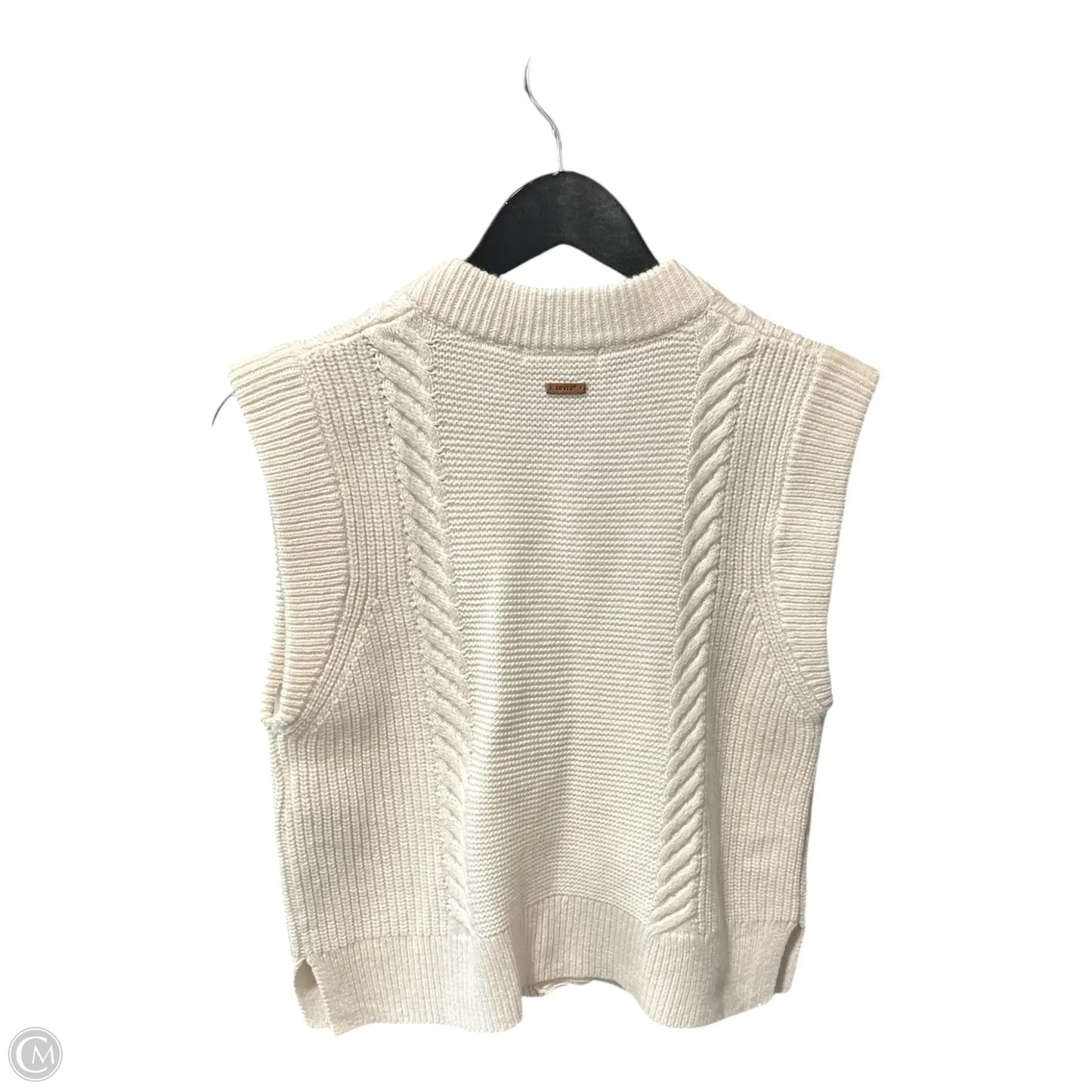 Vest Other By Levis In Cream, Size: S