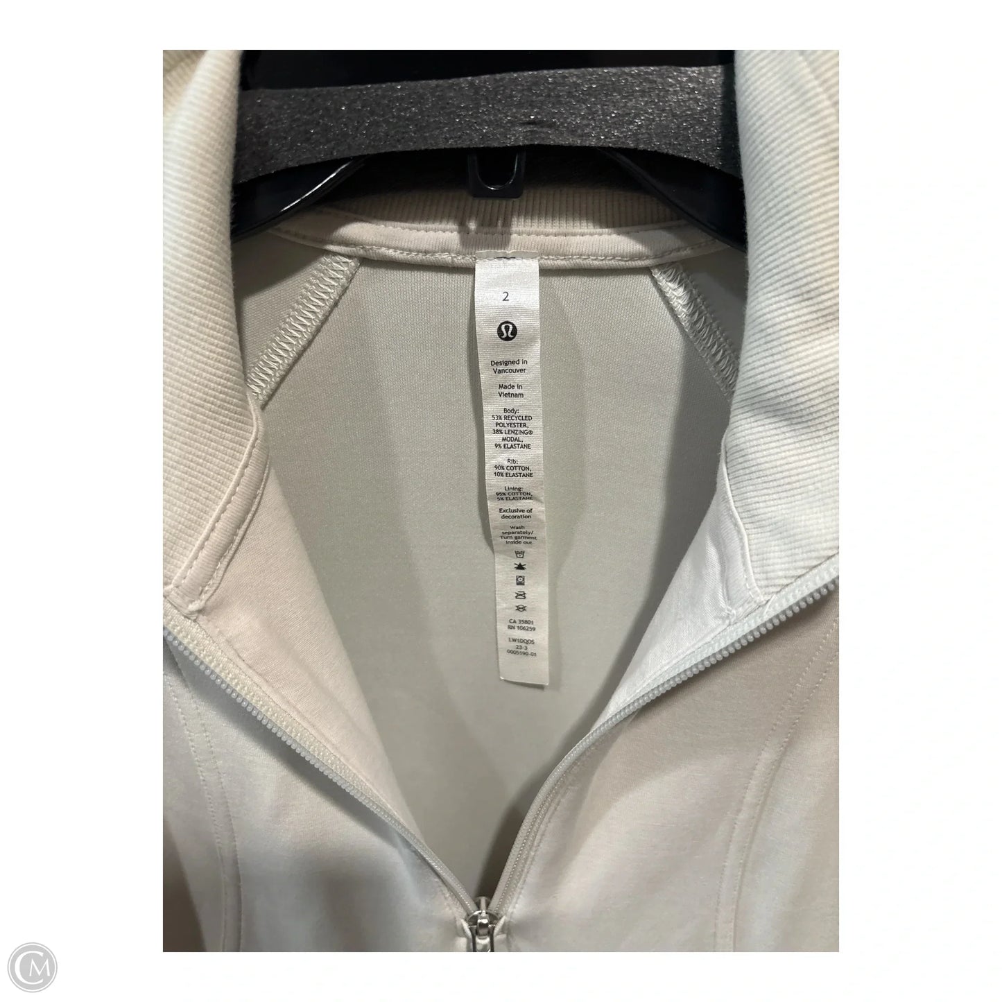 Athletic Dress By Lululemon In Cream, Size: 2