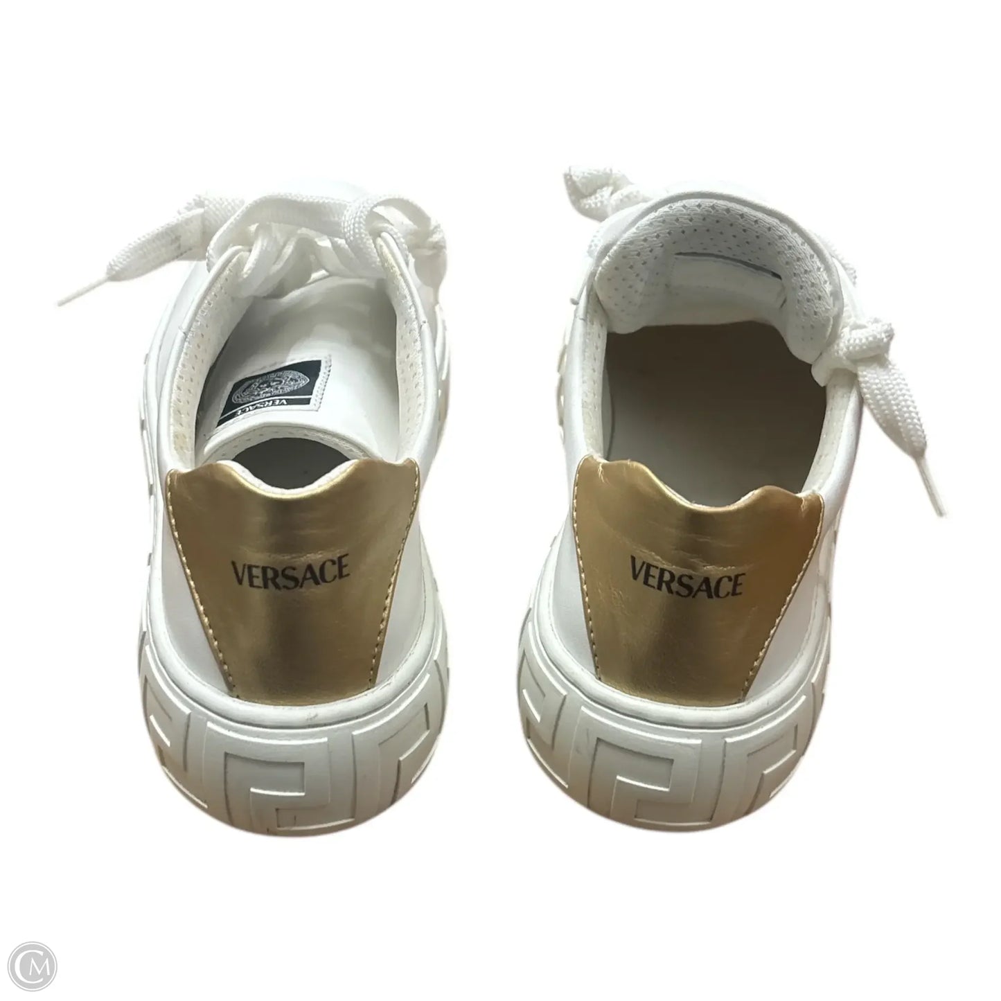 Shoes Luxury Designer By Versace In White