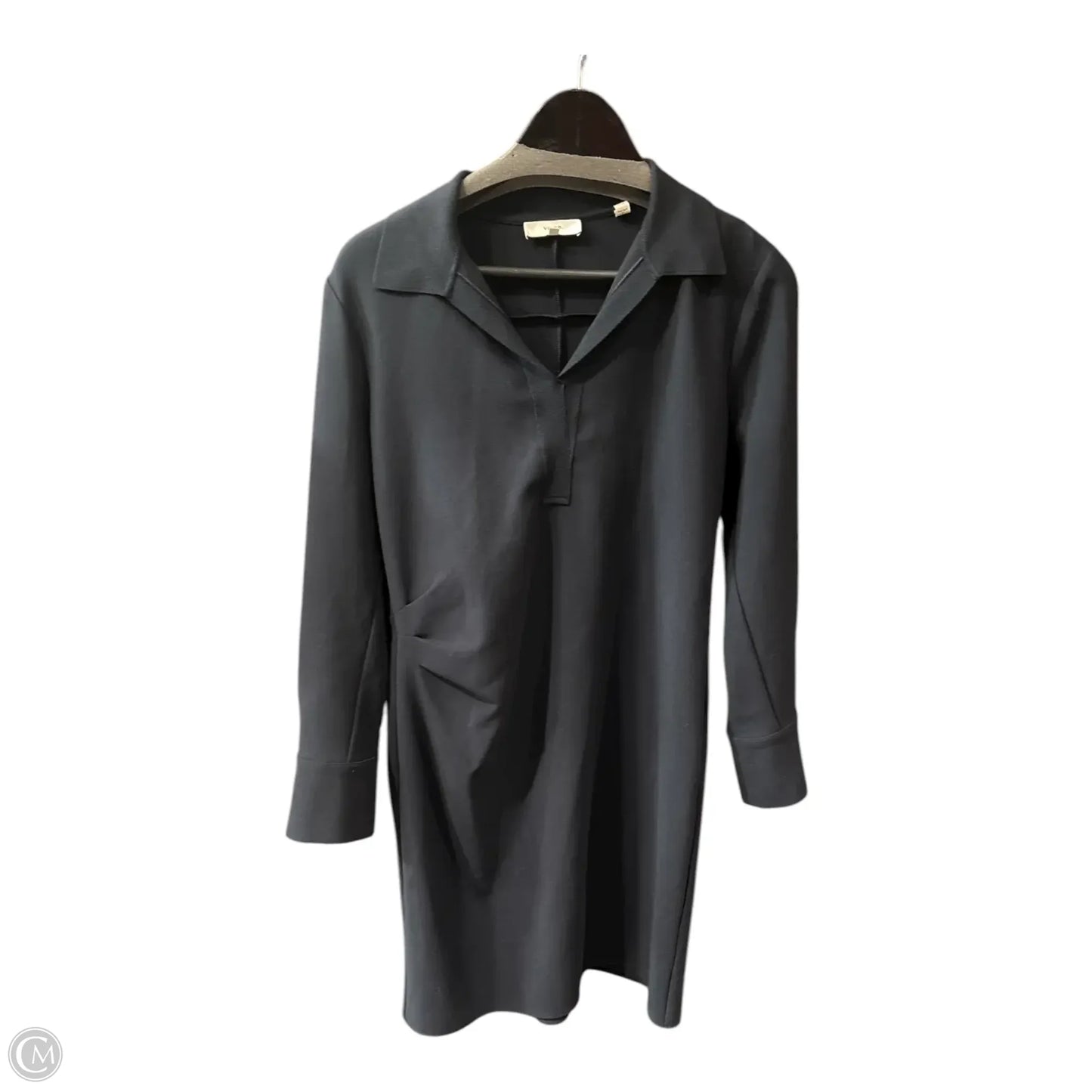 Dress Casual Midi By Vince In Navy, Size: 8