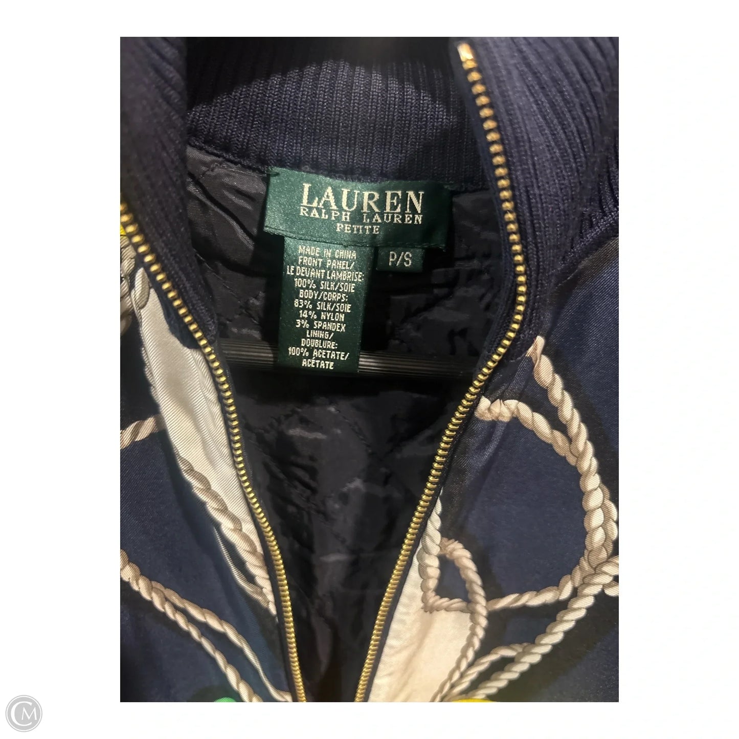 Vest Other By Lauren By Ralph Lauren In Navy, Size: Sp