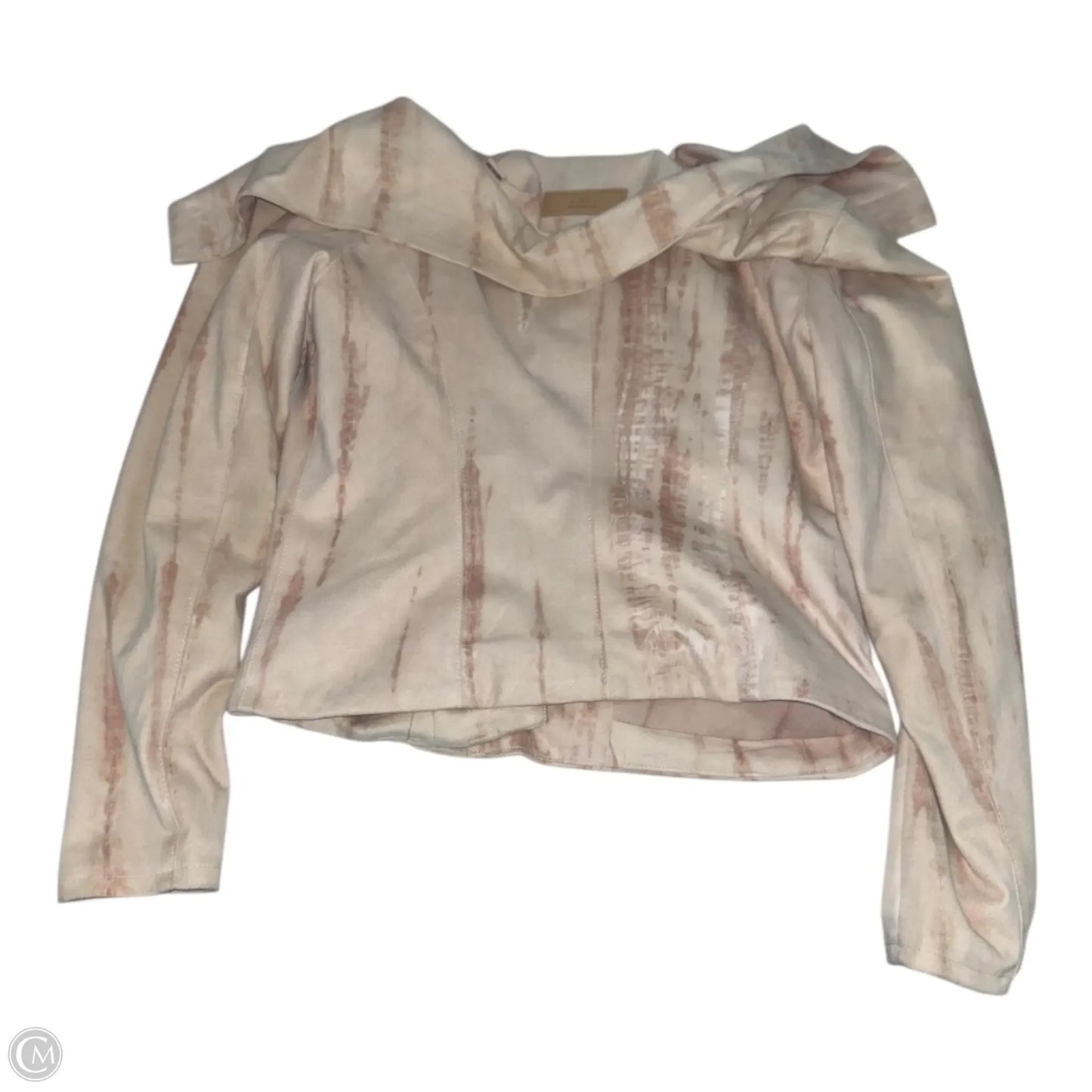 Jacket Moto By Blanknyc In Cream, Size: L