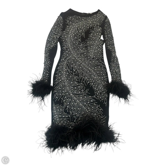 Dress Casual Midi By Fashion Nova In Black, Size: L