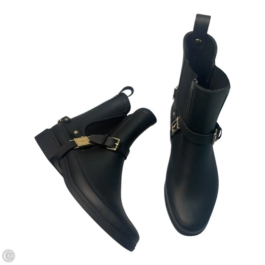Boots Designer By Karl Lagerfeld In Black, Size: 7
