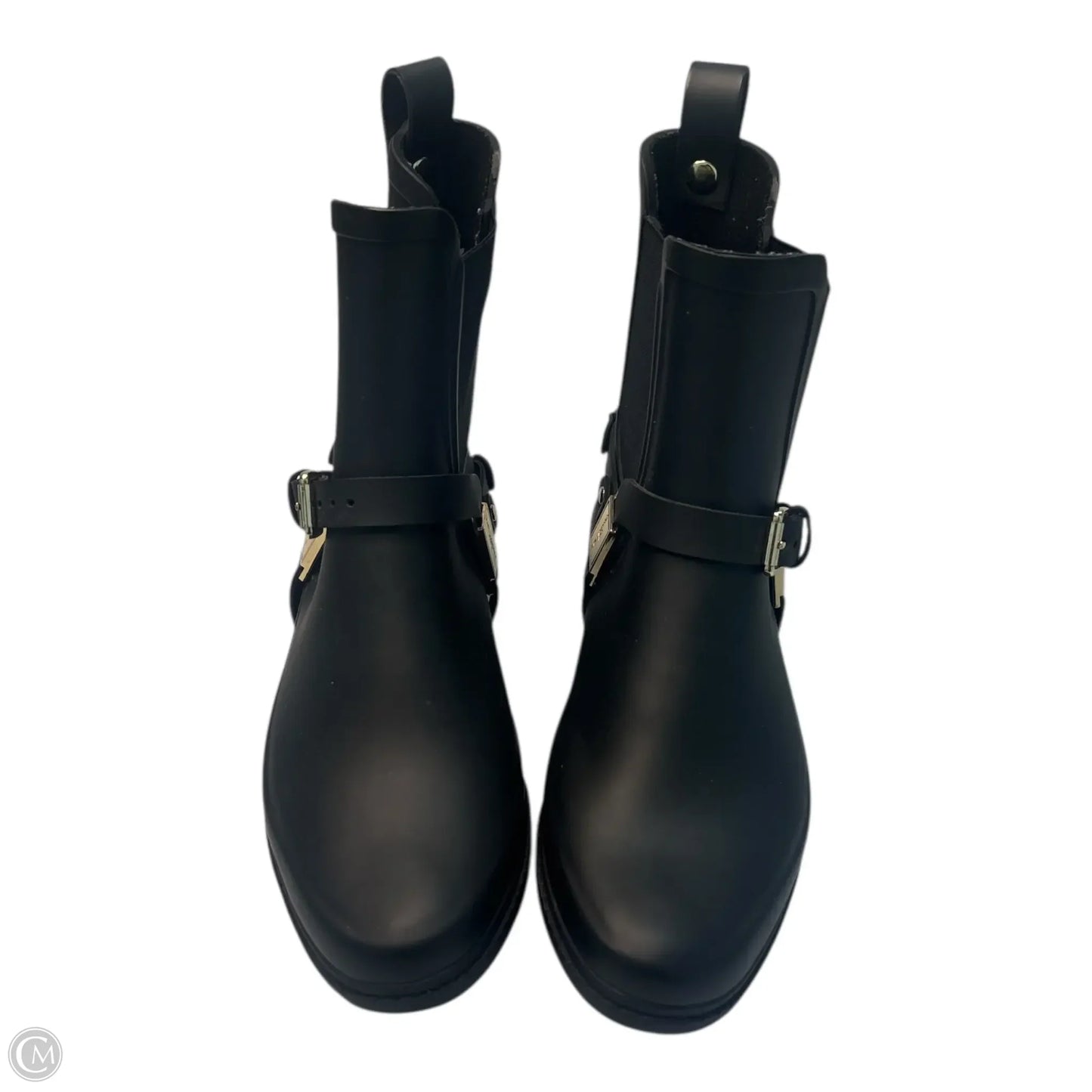 Boots Designer By Karl Lagerfeld In Black, Size: 7