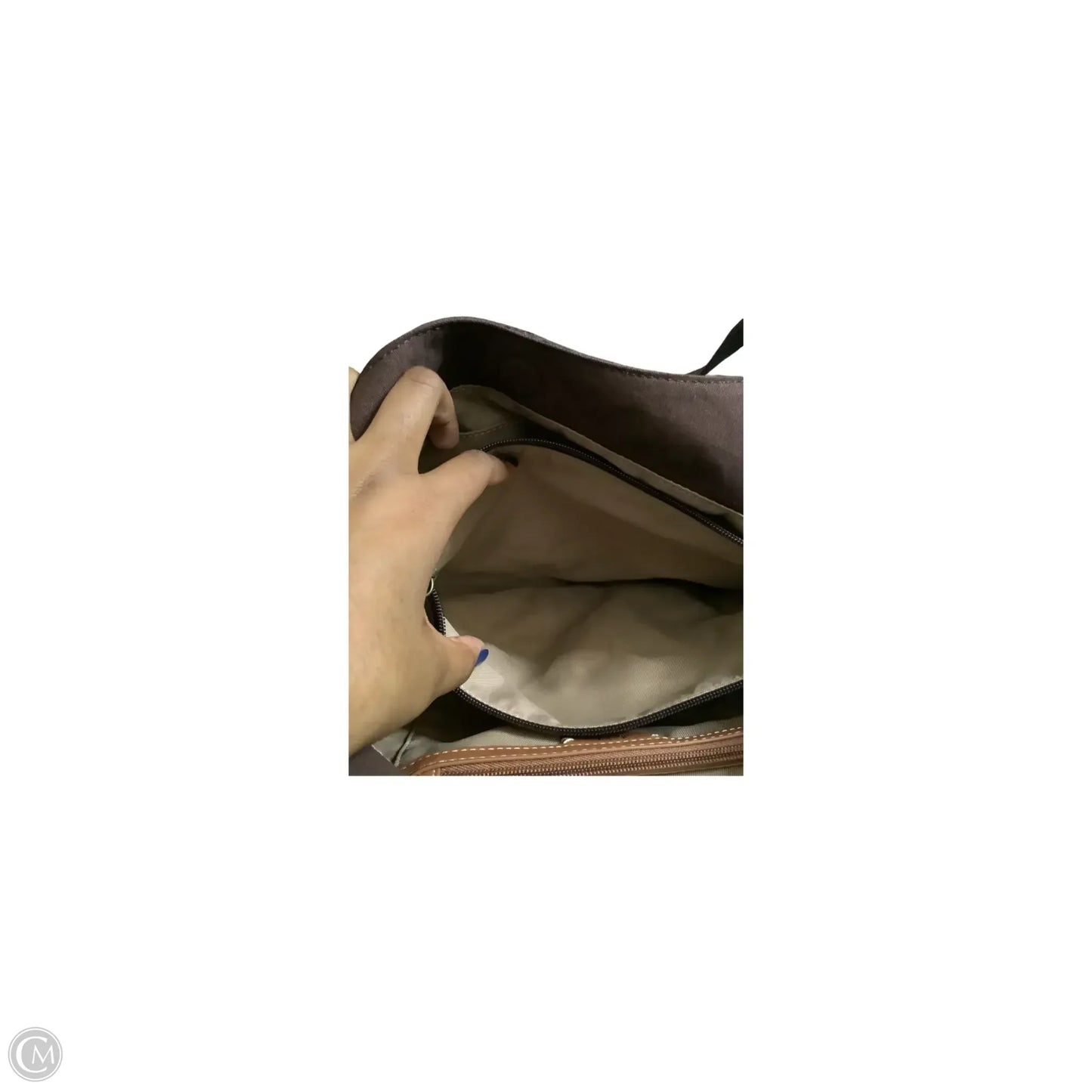 Handbag Leather By The Sak, Size: Large