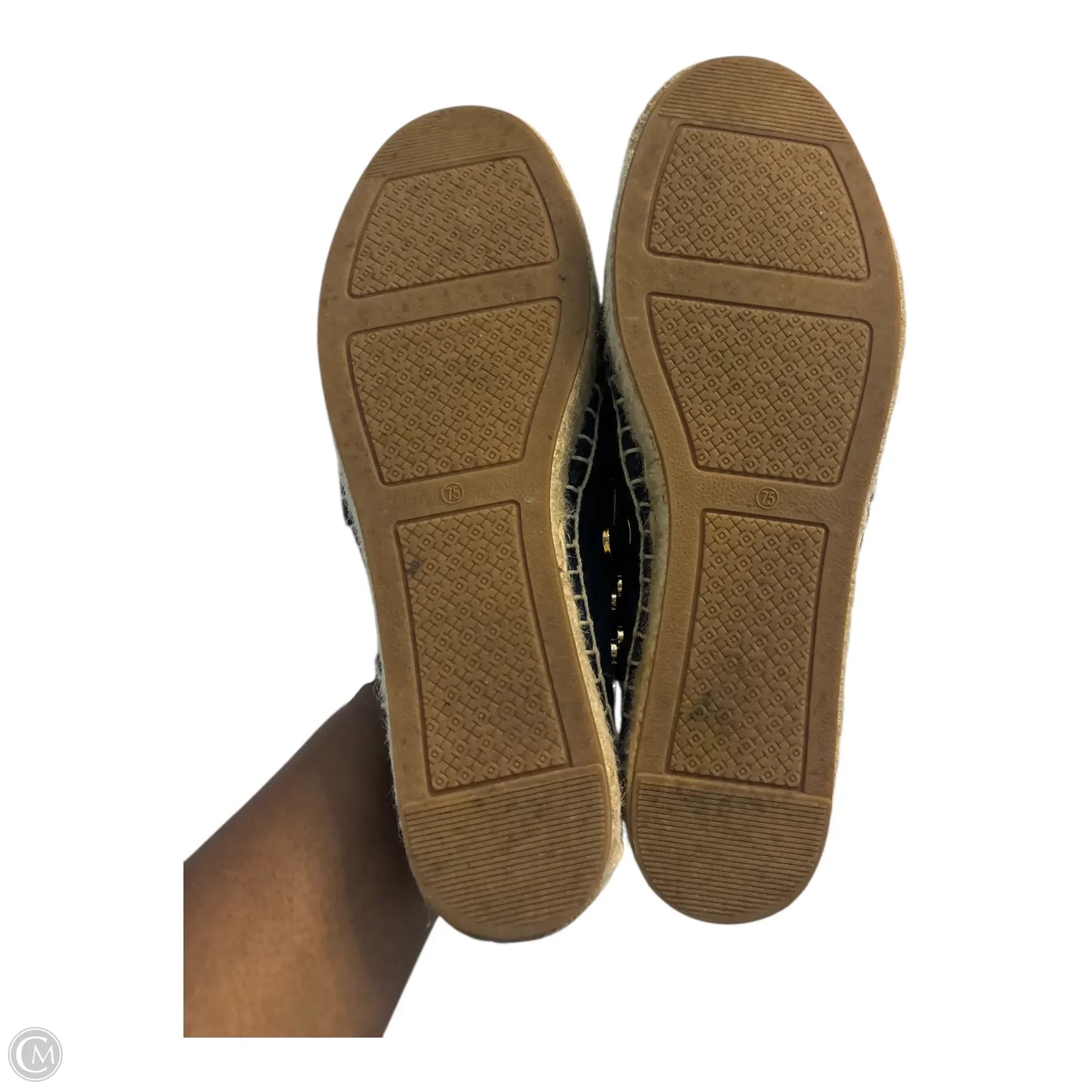 Shoes Designer By Tory Burch In Navy, Size: 7.5