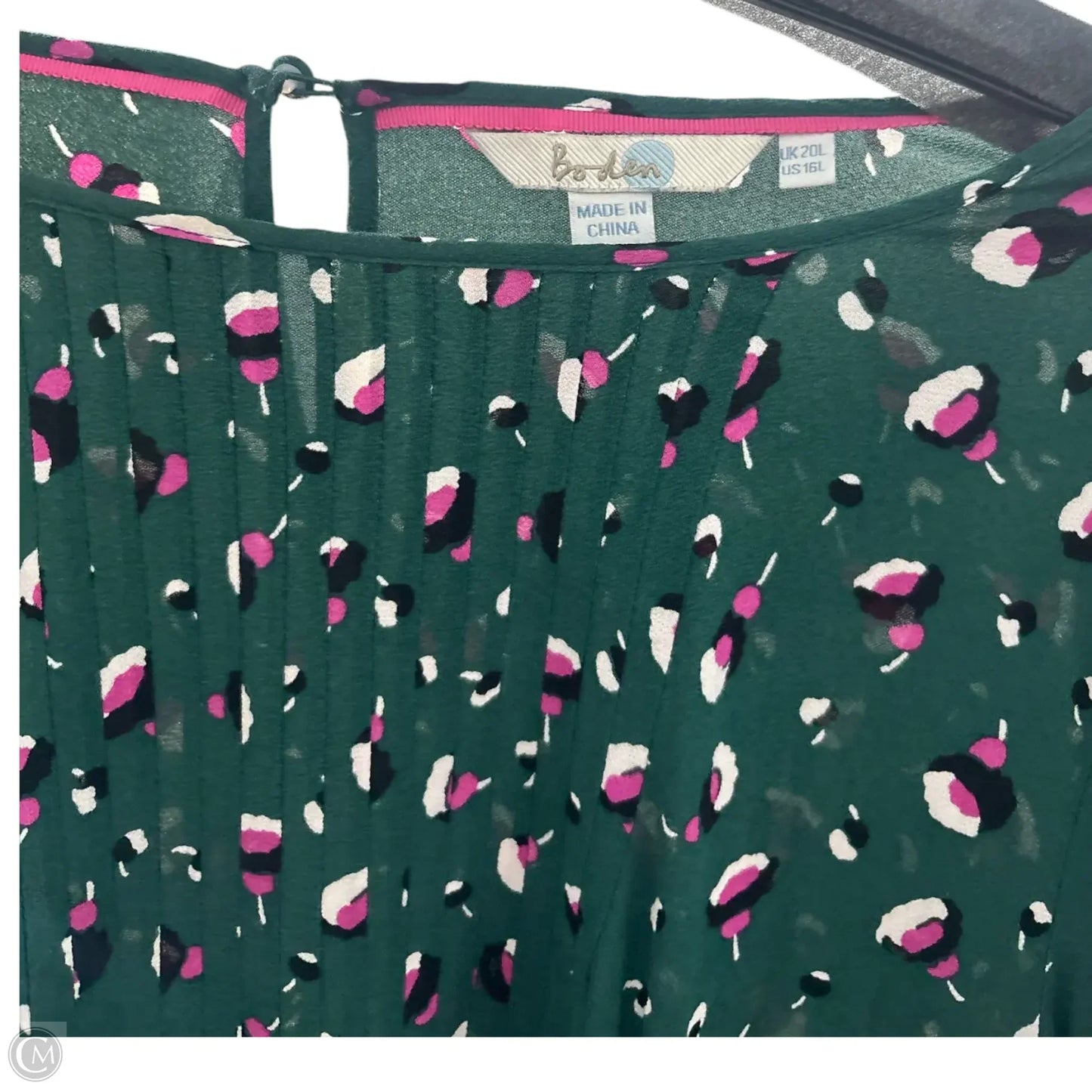 Dress Casual Midi By Boden In Green, Size: 16
