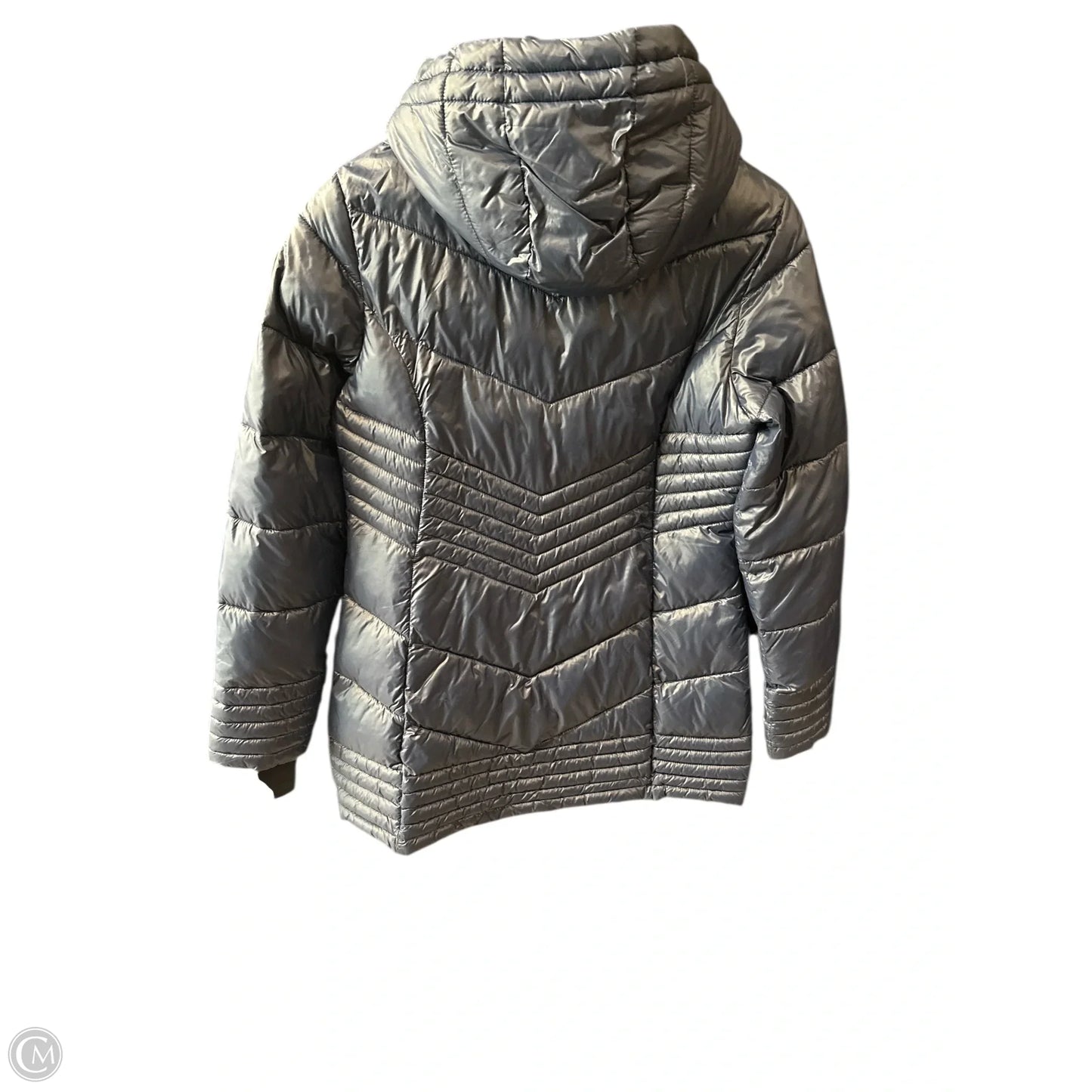 Coat Puffer & Quilted By Clothes Mentor In Navy, Size: S