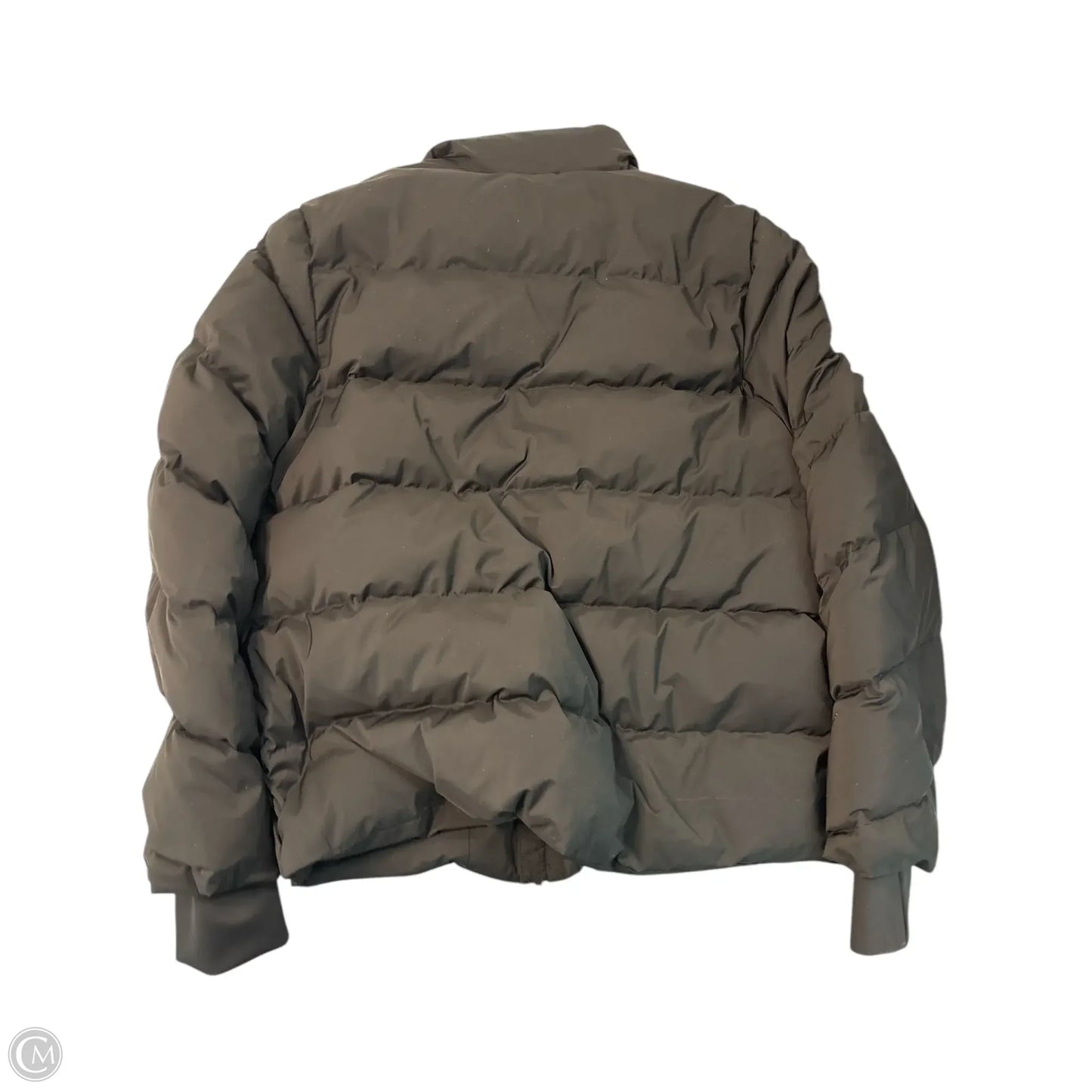 Jacket Puffer & Quilted By Theory In Black, Size: M