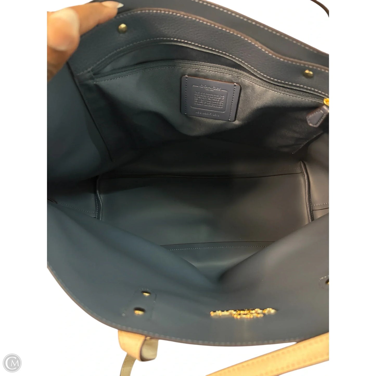 Handbag Designer By Coach, Size: Large