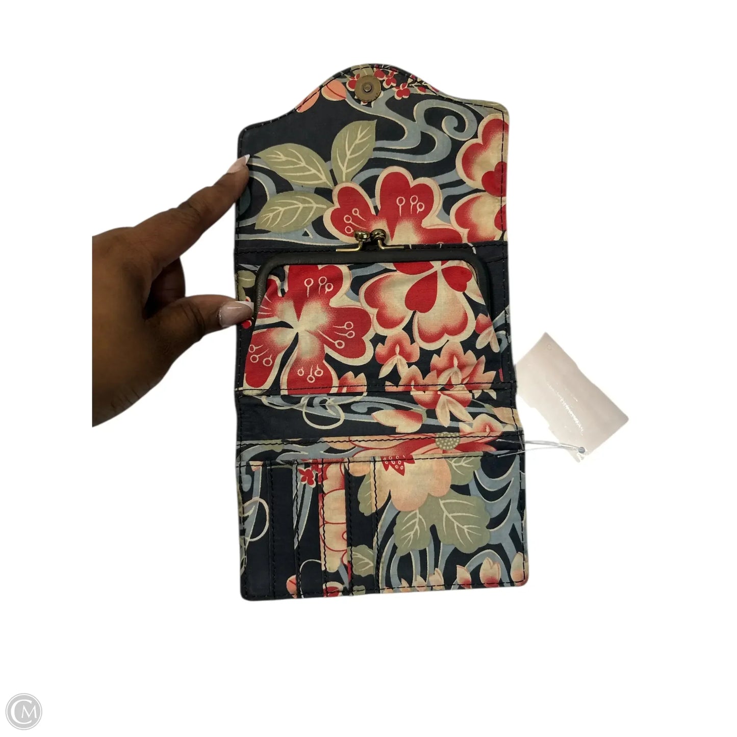 Wallet Leather By Lucky Brand, Size: Small