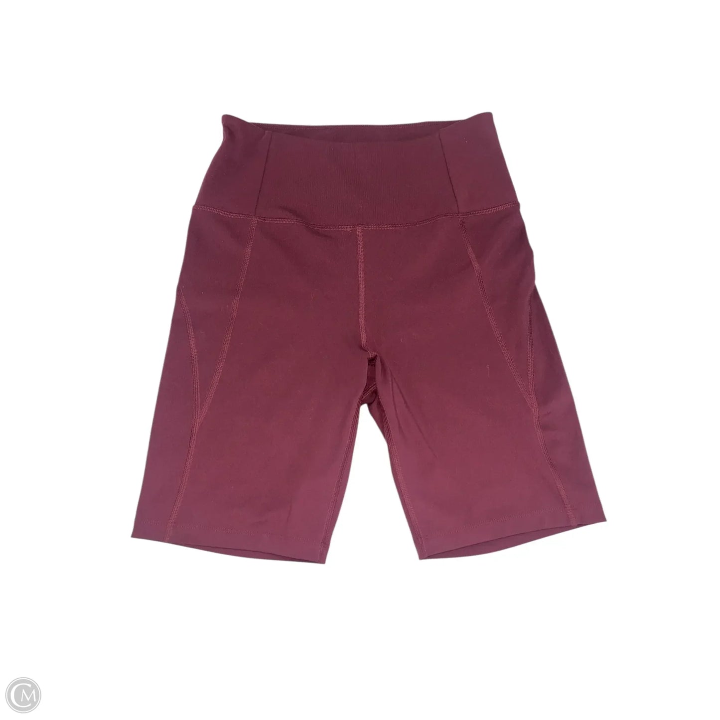 Athletic Shorts By Girlfriend Collective In Maroon, Size: M