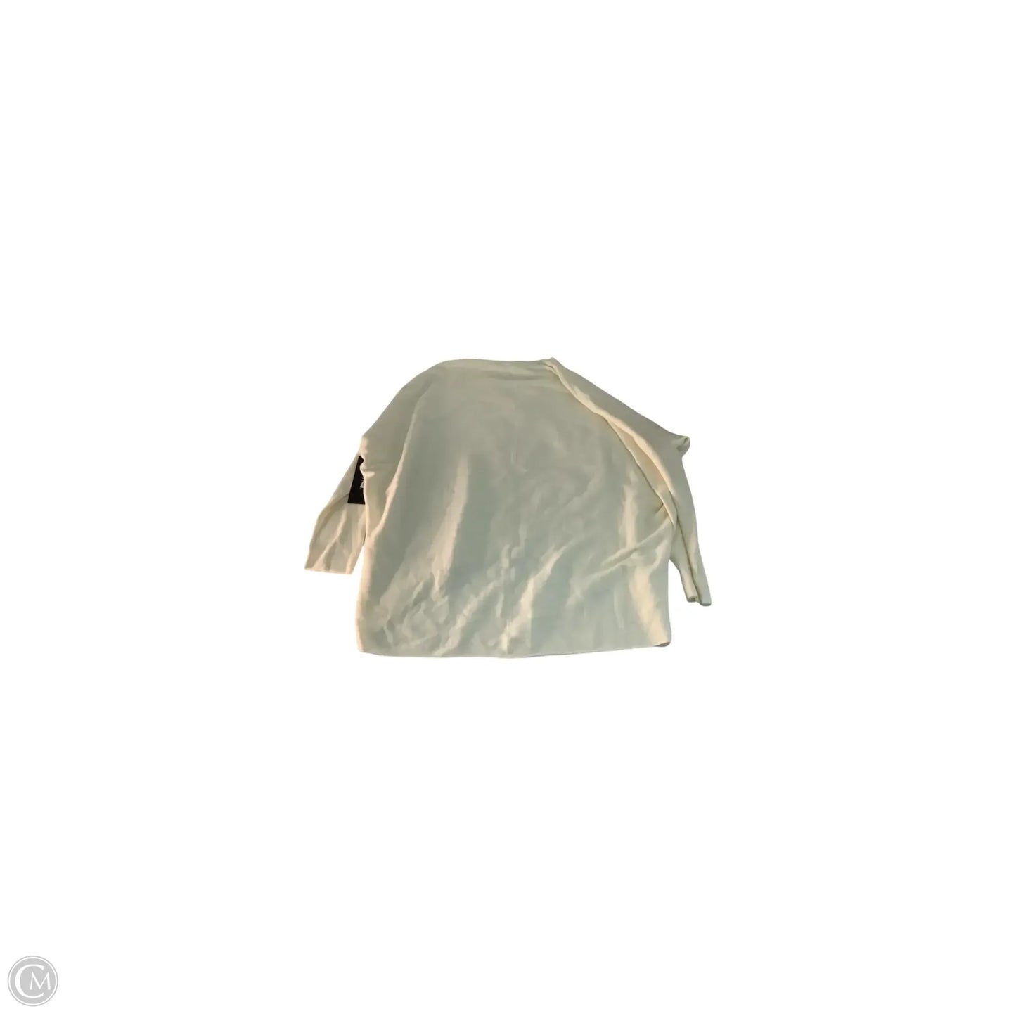Top Long Sleeve Basic By Clothes Mentor In Cream, Size: L