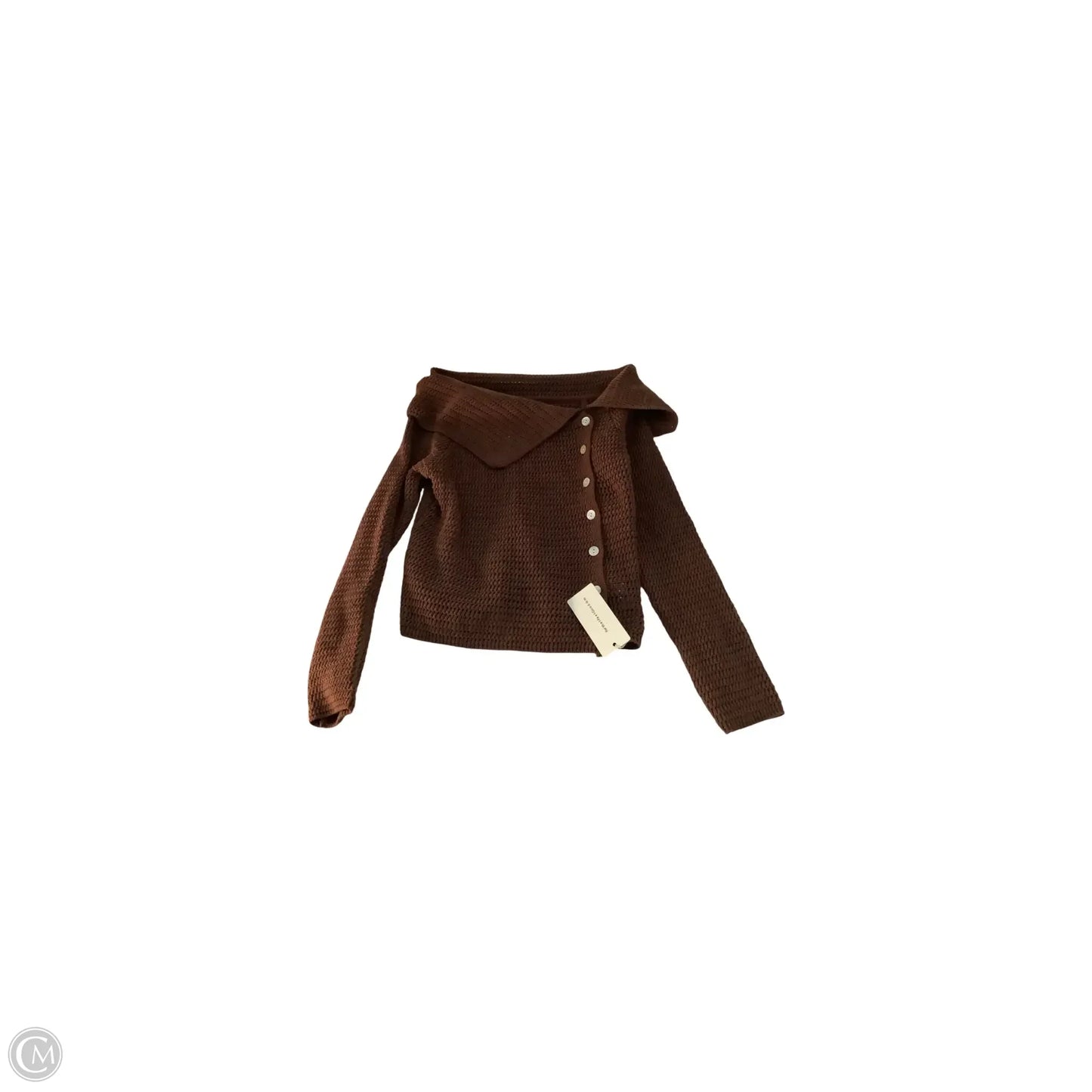 Sweater By Commense In Brown, Size: M