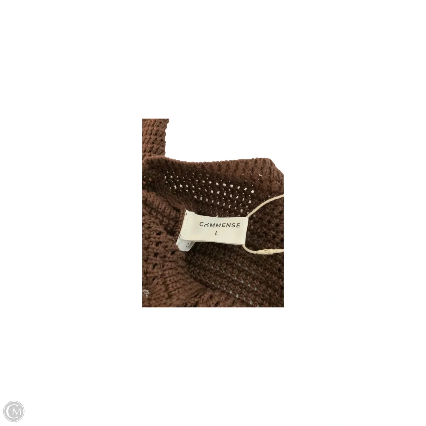 Sweater By Commense In Brown, Size: M
