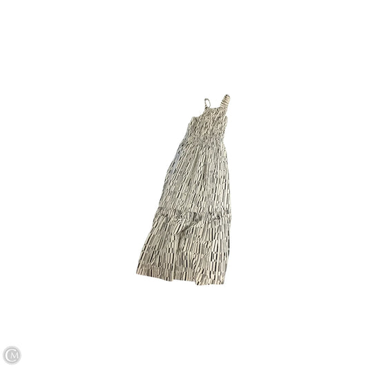 Dress Casual Maxi By Anthropologie In Black & Cream, Size: S