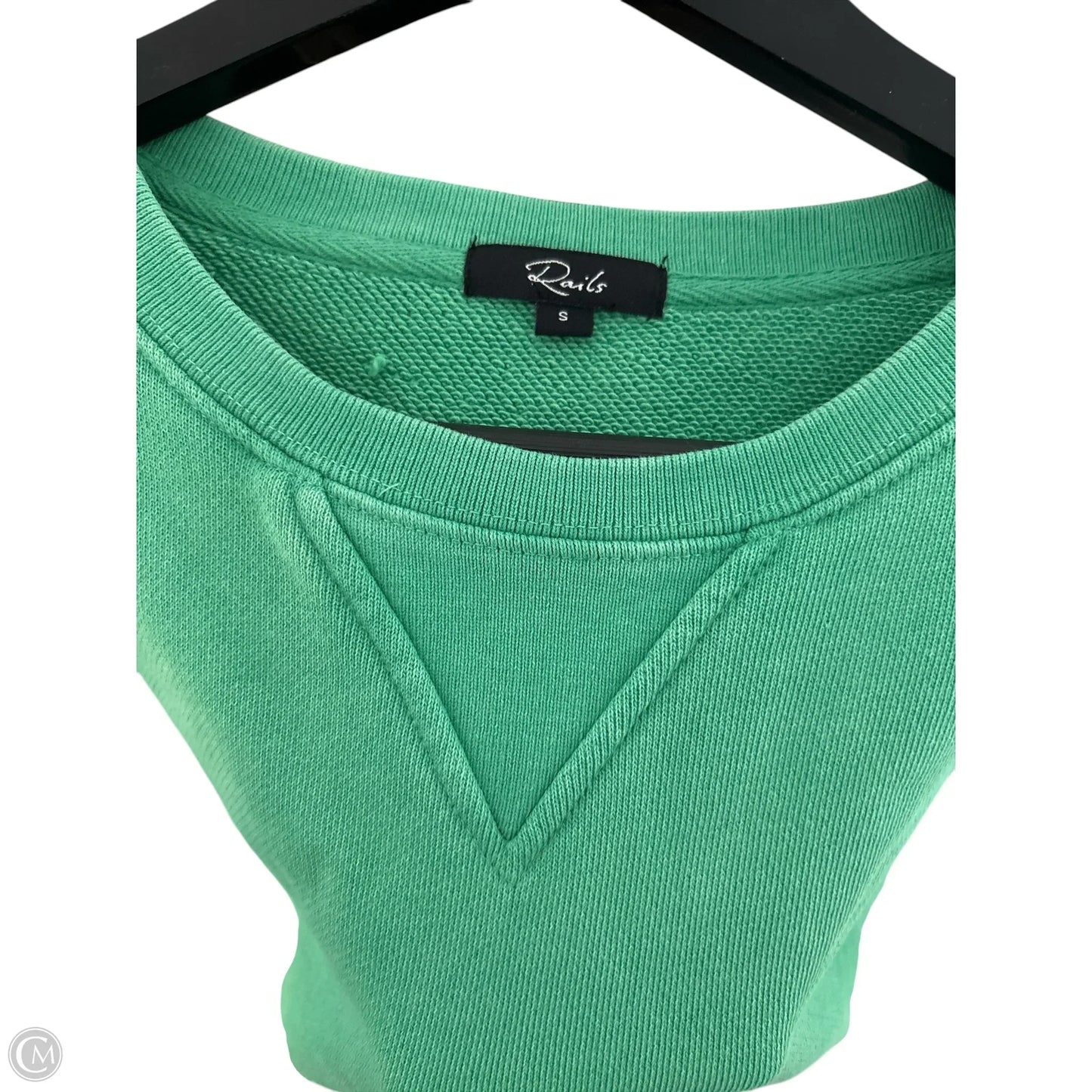 Sweatshirt Crewneck By Rails In Green, Size: S
