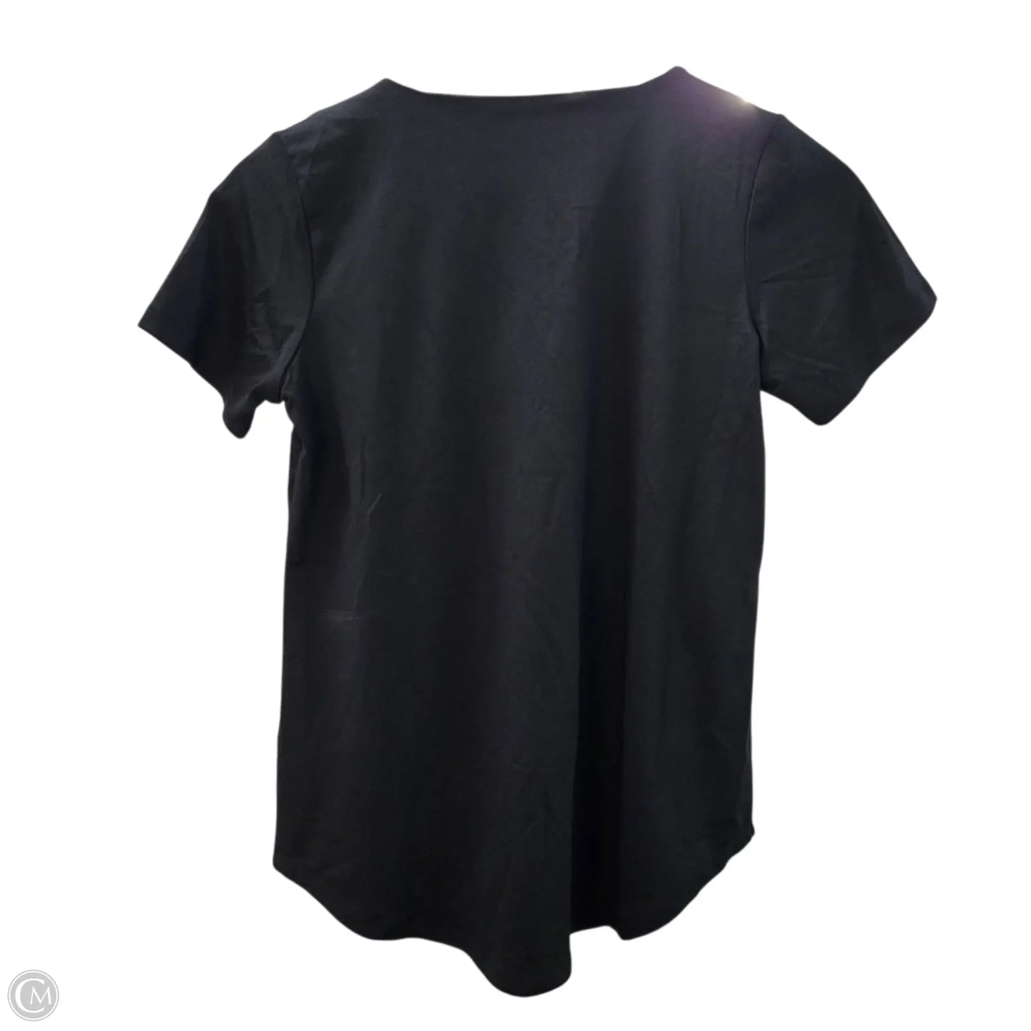 Top Short Sleeve Basic By Lulu B In Black, Size: Xs