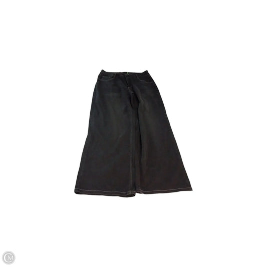Jeans Wide Leg By Halara In Black, Size: L