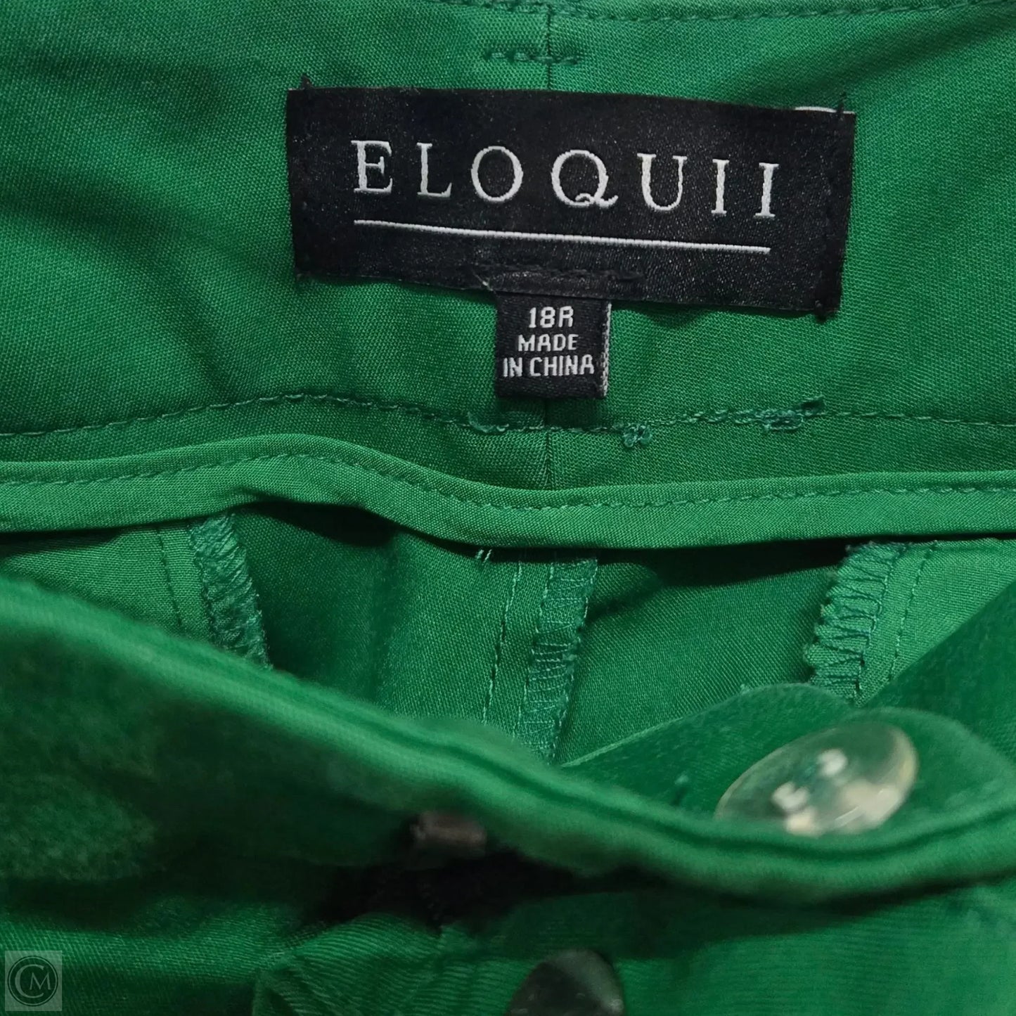 Pants Dress By Eloquii In Green, Size: 18