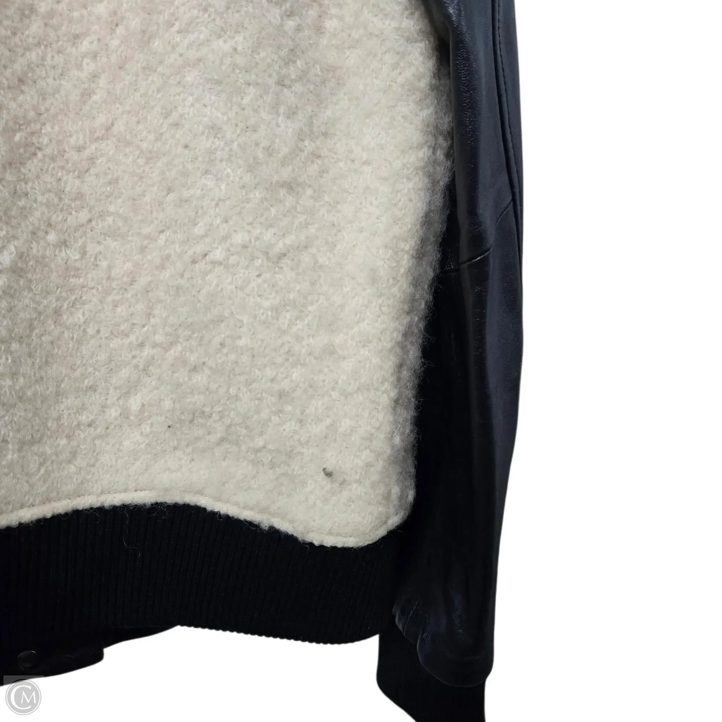 Jacket Other By Clothes Mentor In Black & Cream, Size: Xl