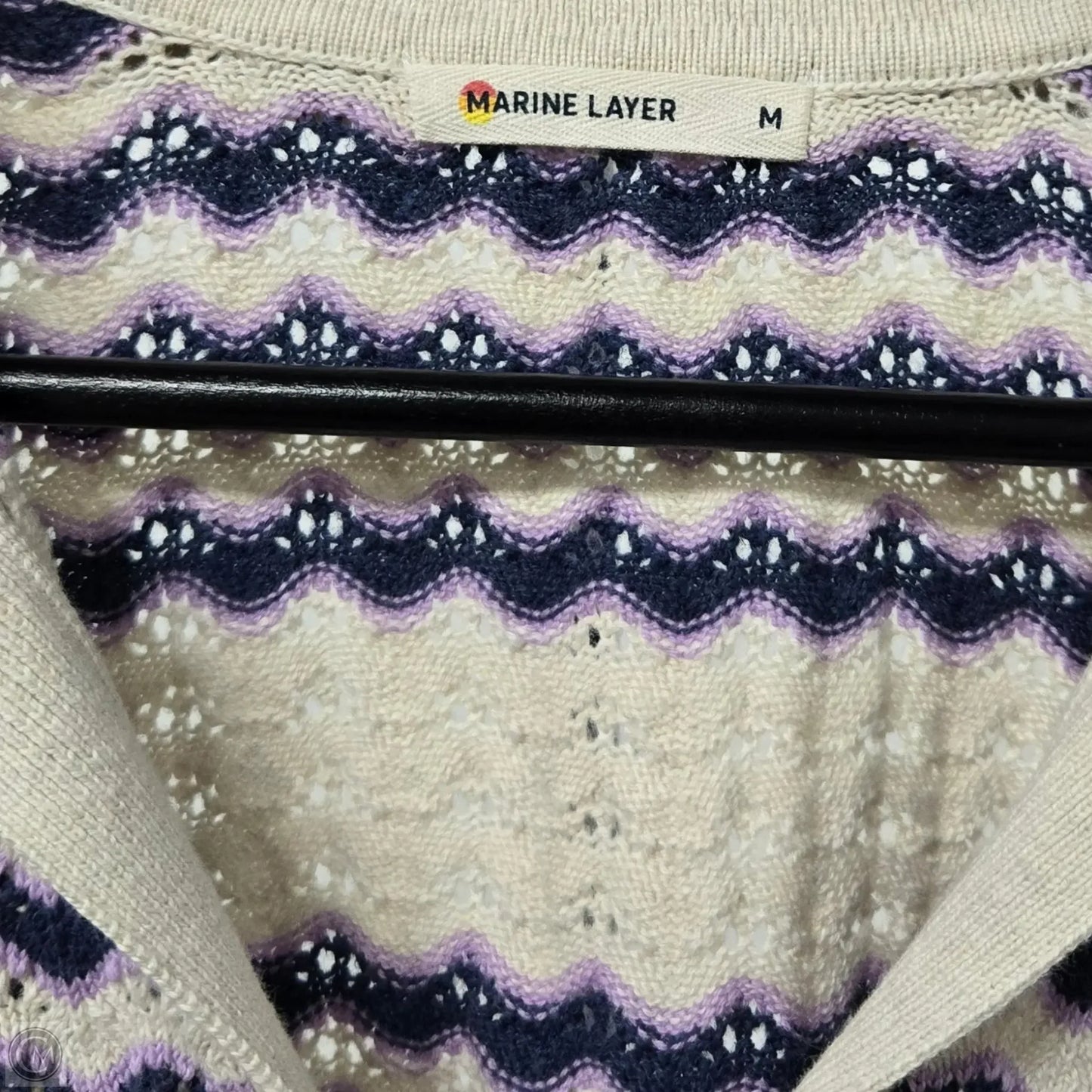 Top Short Sleeve Basic By Marine Layer In Purple, Size: M