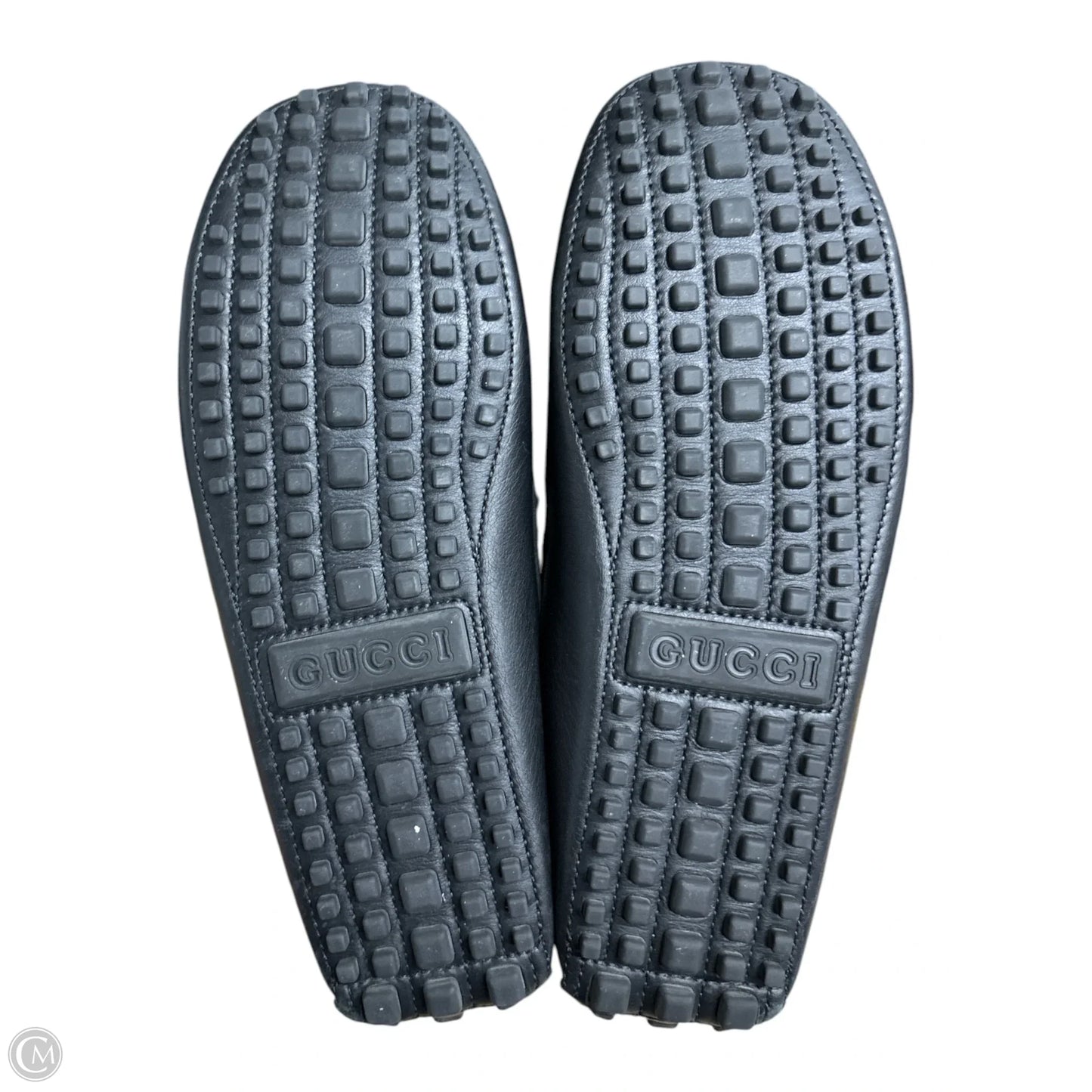 Shoes Luxury Designer By Gucci In Black, Size: 8 mens 6.5