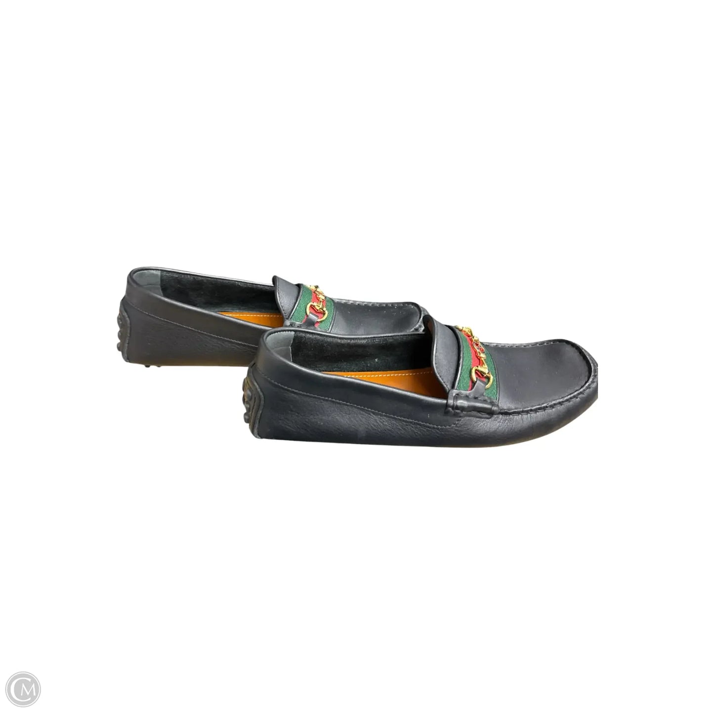 Shoes Luxury Designer By Gucci In Black, Size: 8 mens 6.5