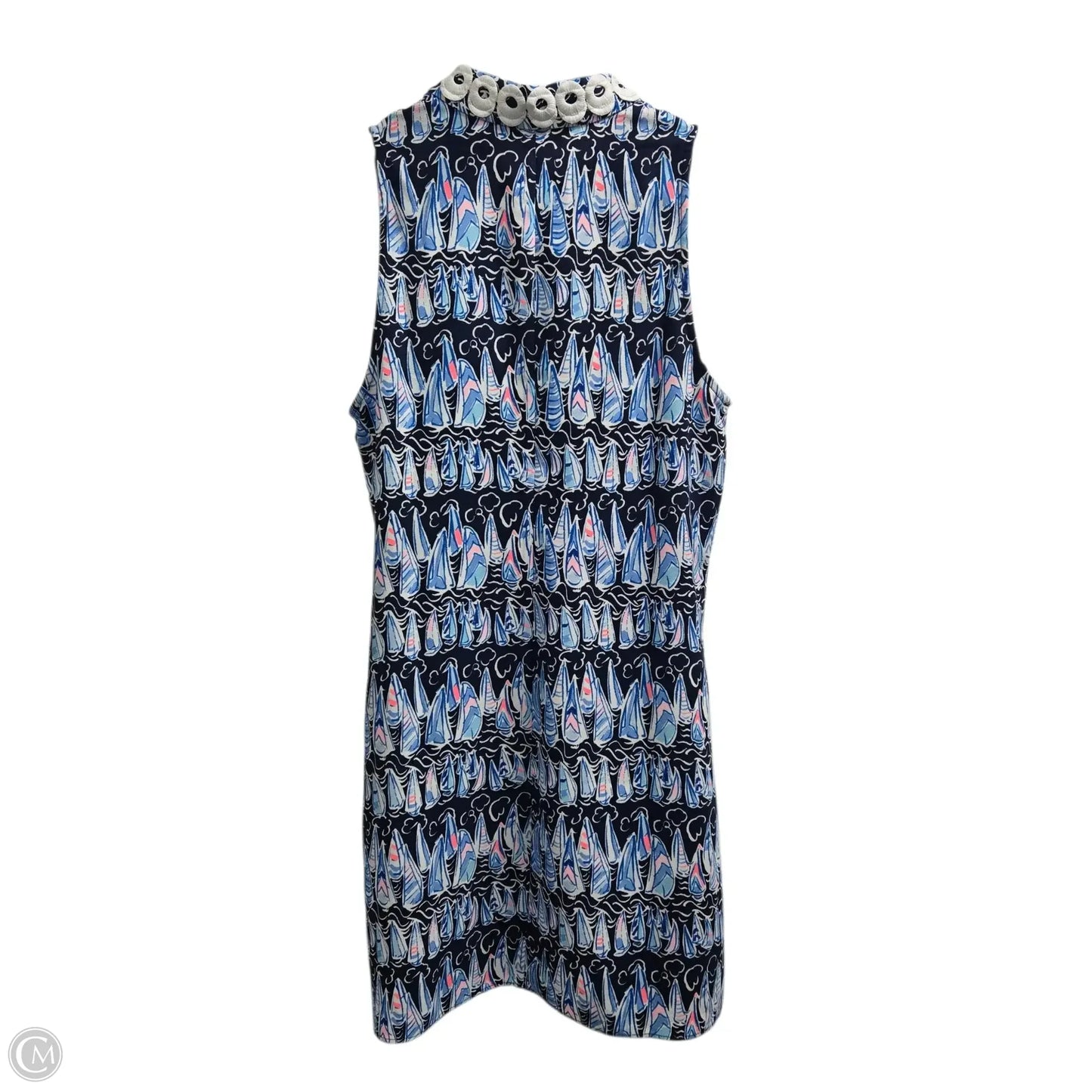 Dress Designer By Lilly Pulitzer In Blue, Size: 8