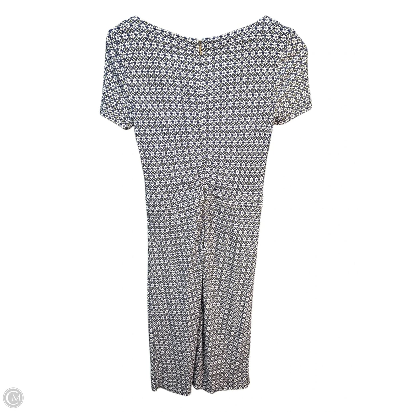 Dress Designer By Tory Burch In Blue & Yellow, Size: Xs