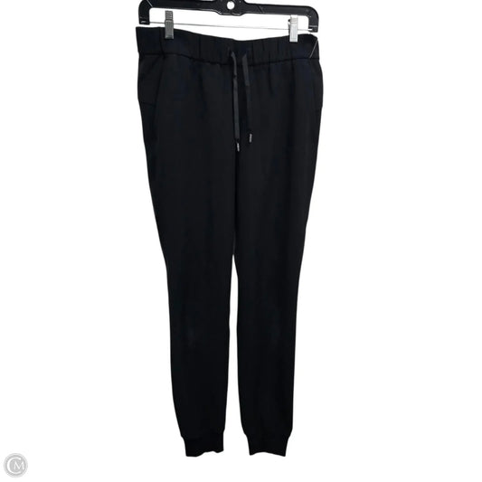 Athletic Pants By Lululemon In Black, Size: 6