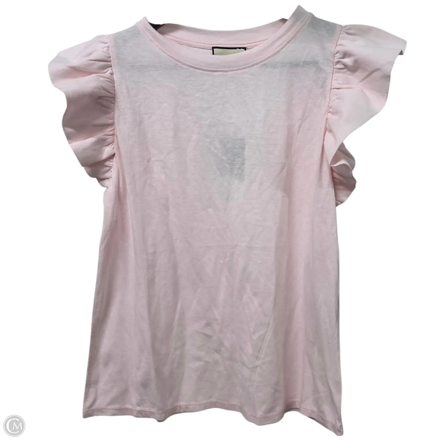 Top Short Sleeve Basic By Tuckernuck In Pink, Size: M