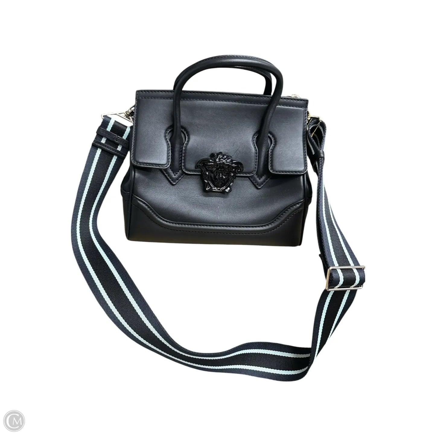 Handbag Luxury Designer By Versace, Size: Small