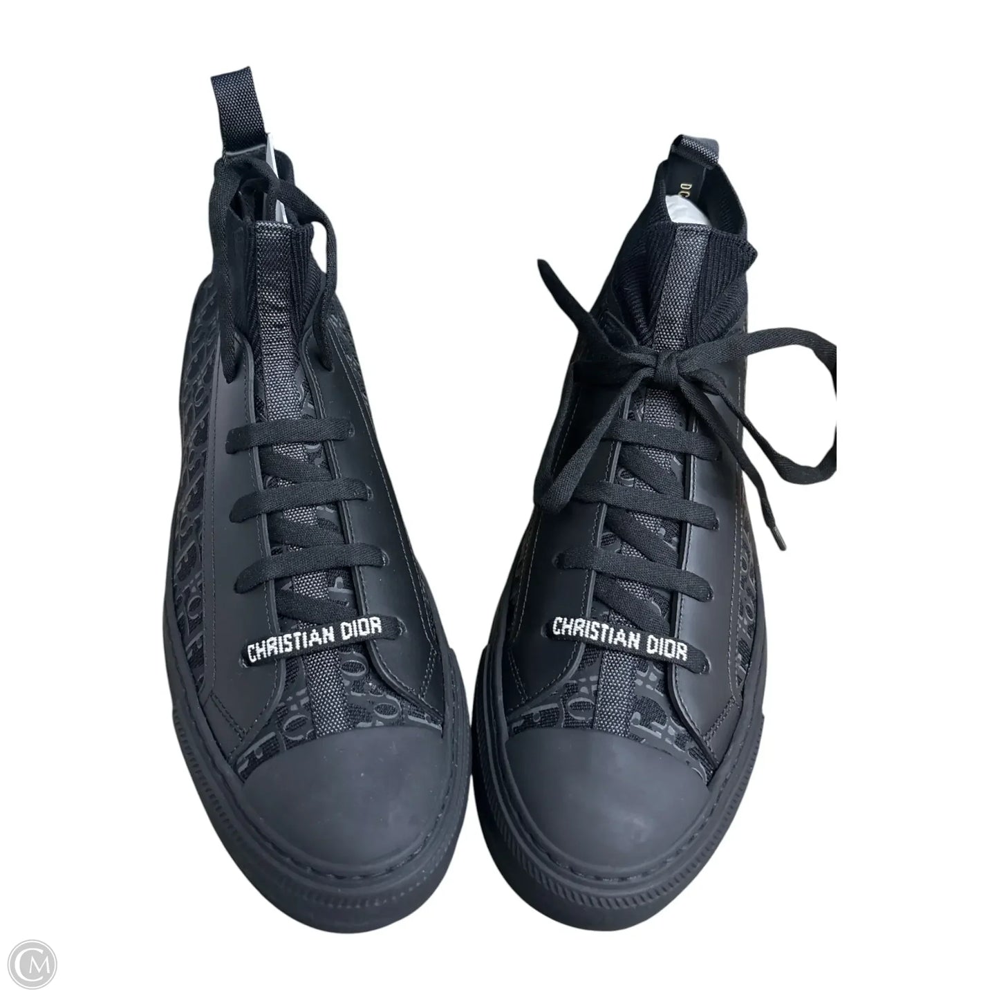 Shoes Luxury Designer By Dior In Black, Size: