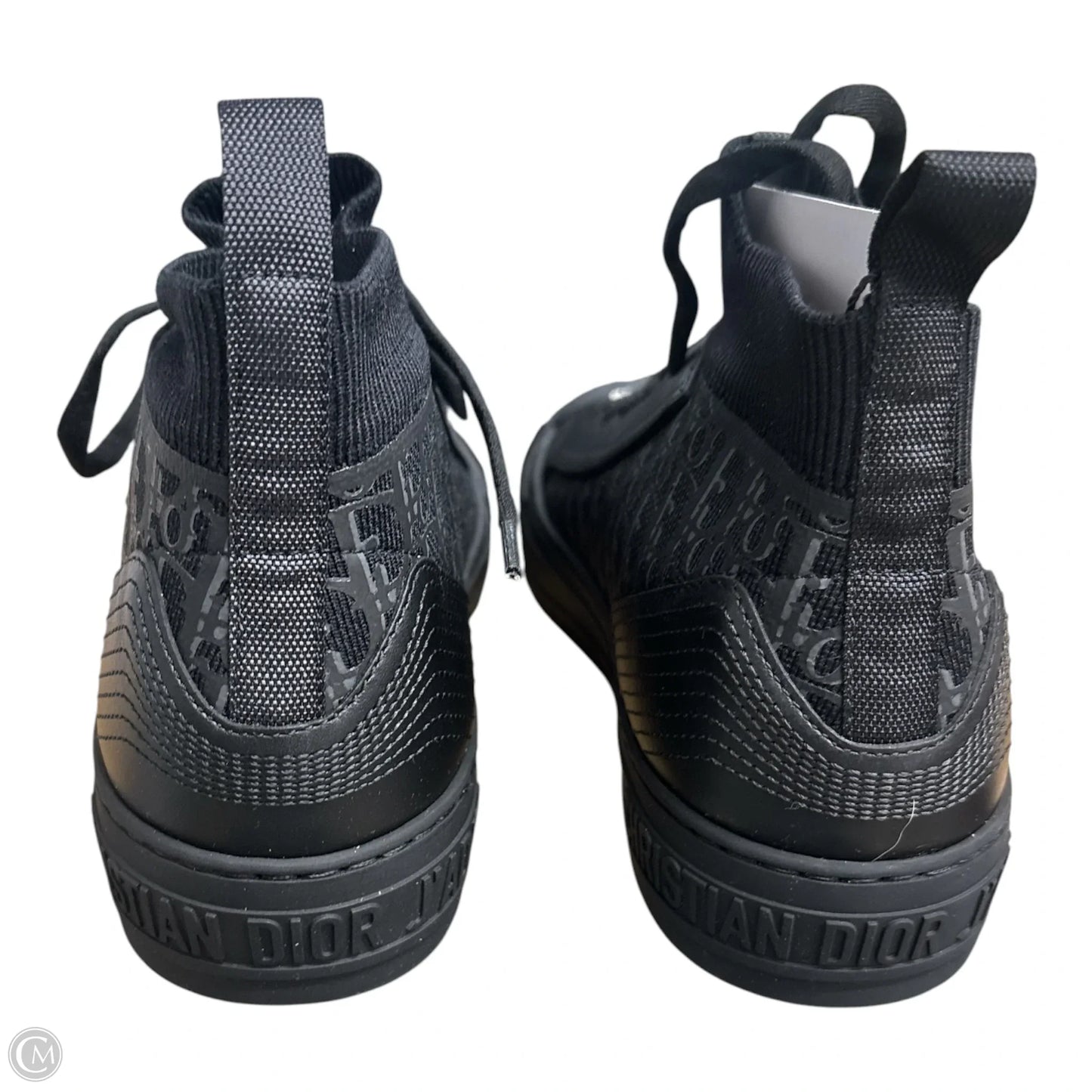 Shoes Luxury Designer By Dior In Black, Size: