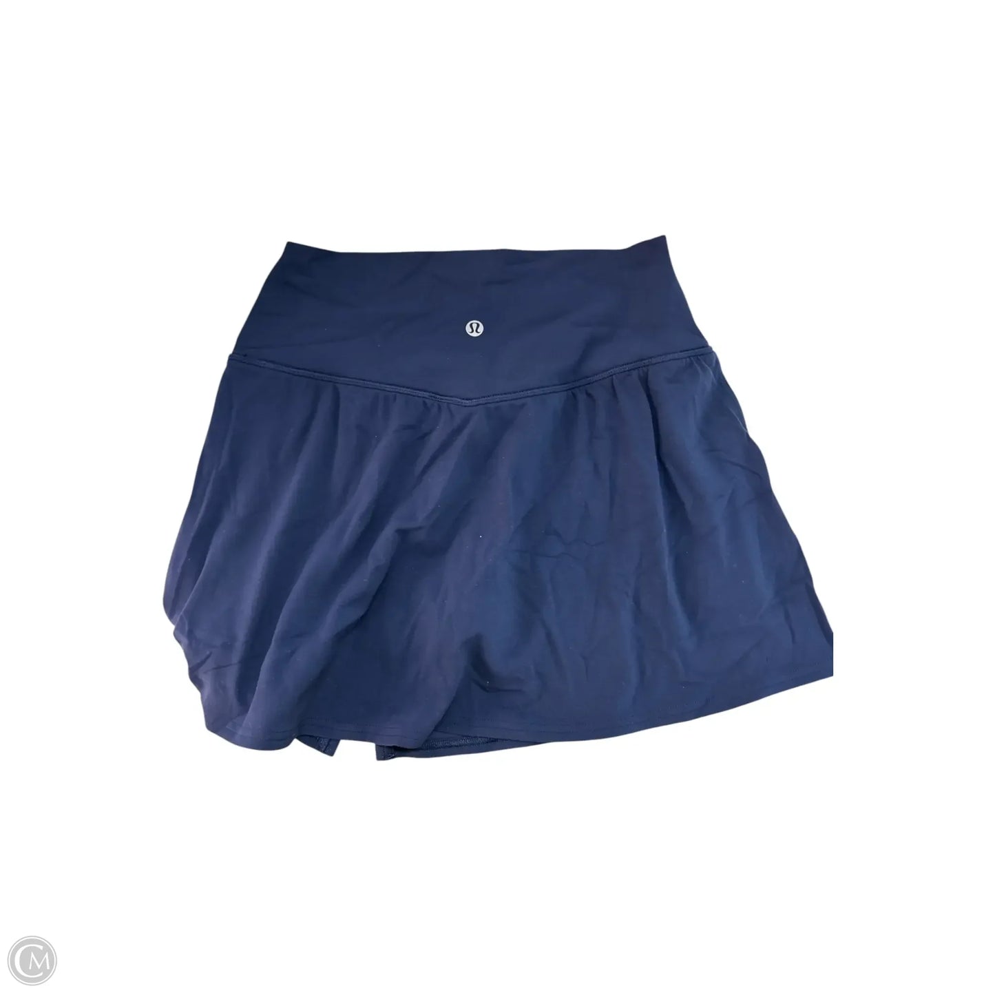 Athletic Skort By Lululemon In Blue, Size: 6