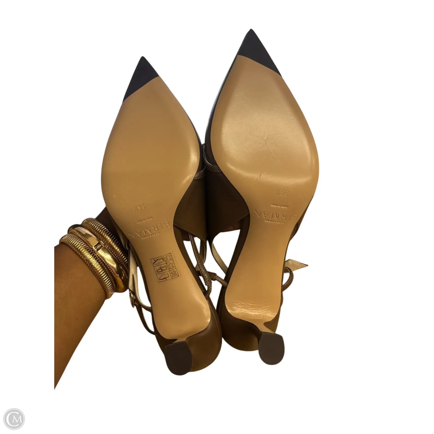 Shoes Heels Kitten By Clothes Mentor In Brown