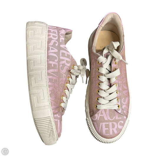 Shoes Luxury Designer By Versace In Pink