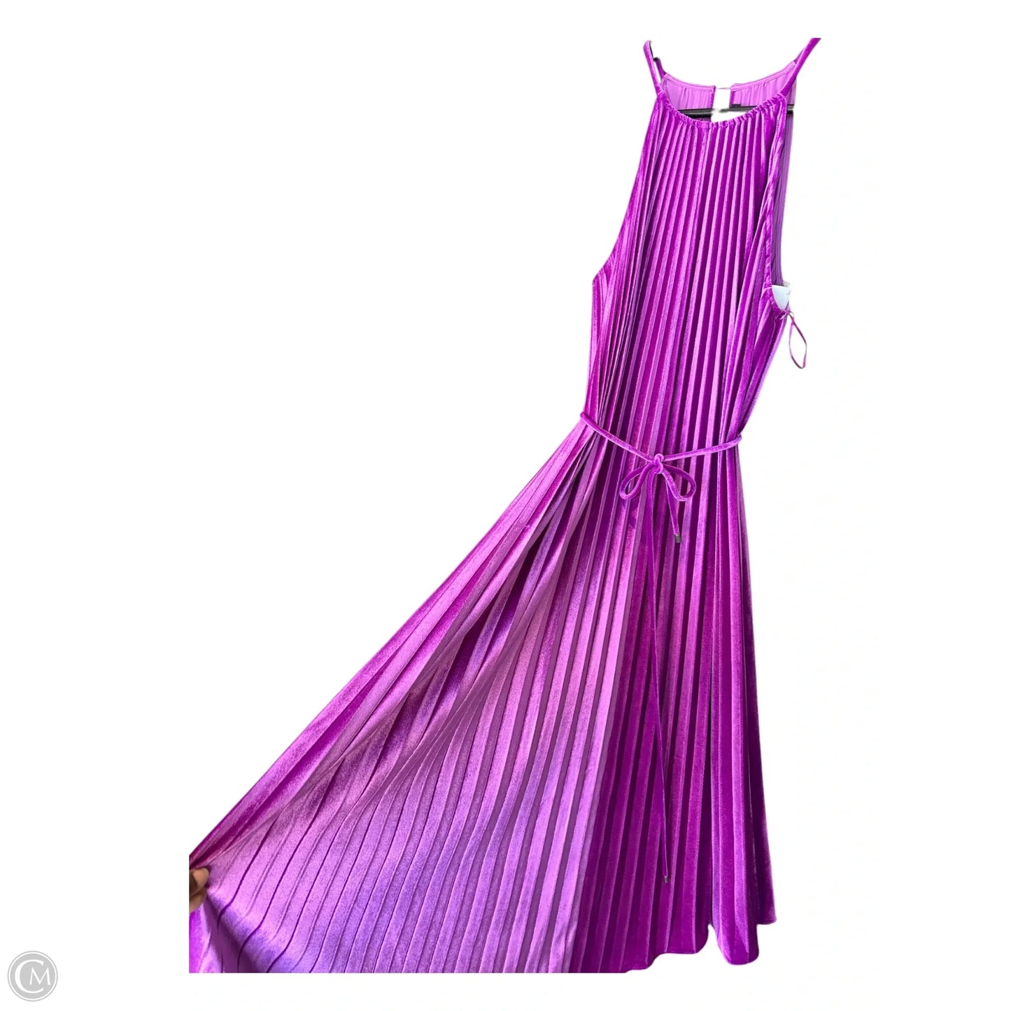 Dress Casual Midi By Ted Baker In Purple, Size: 4