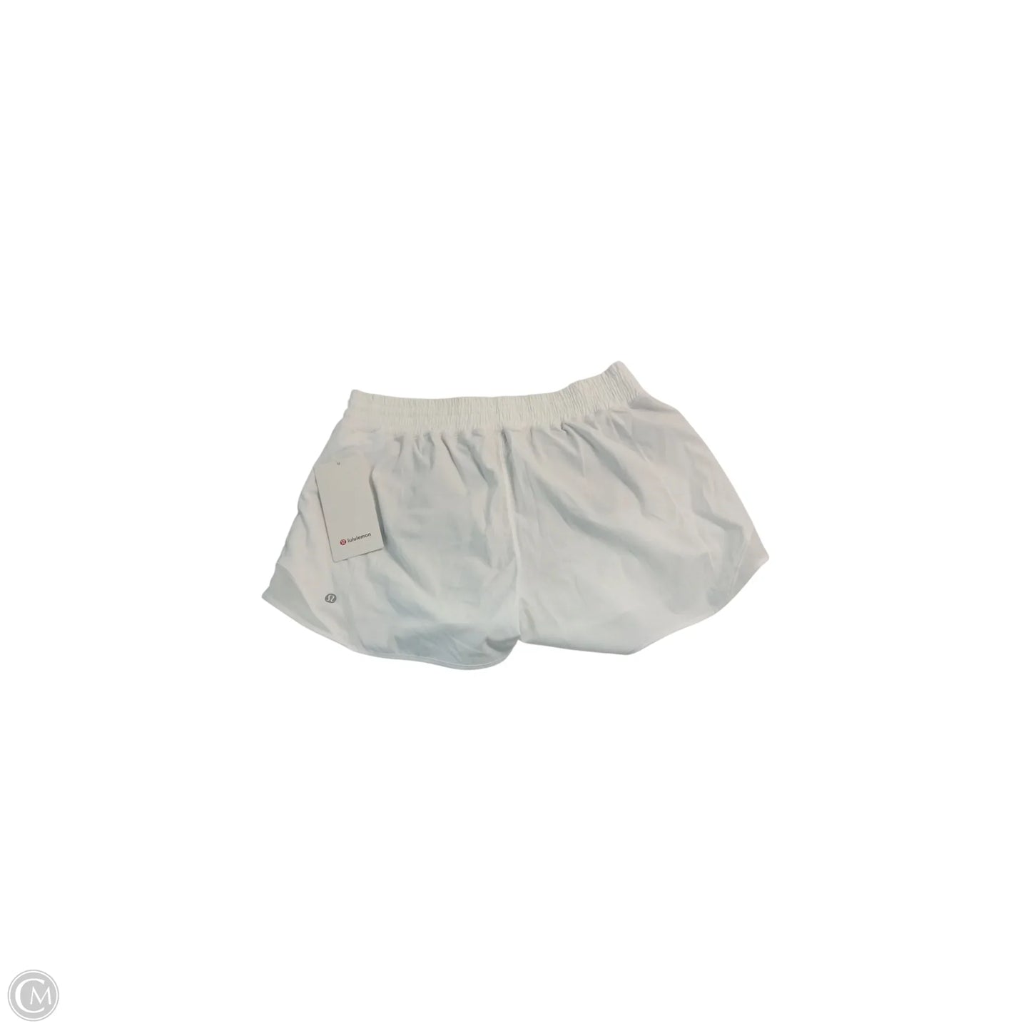 Athletic Shorts By Lululemon In White, Size: 14
