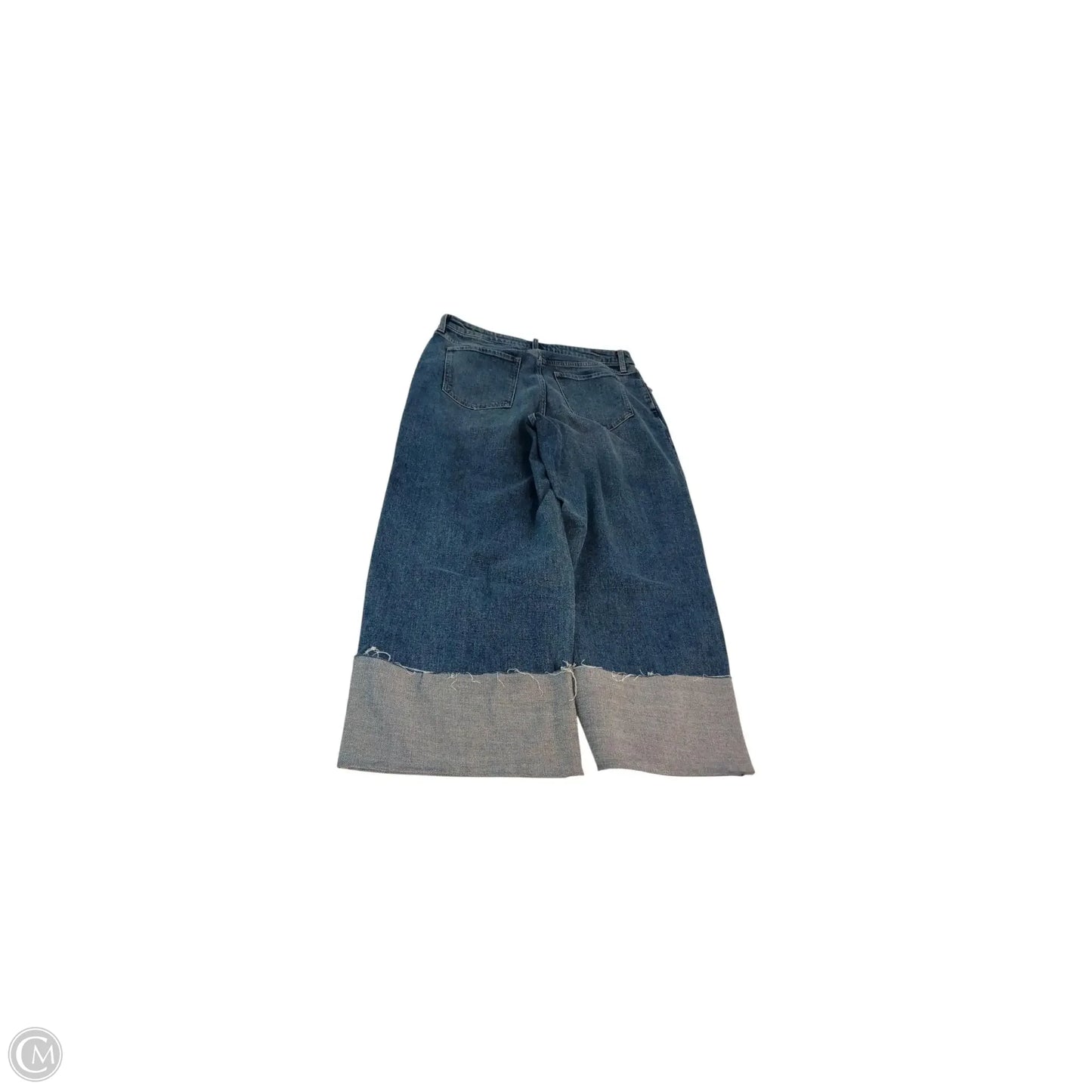 Jeans Wide Leg By Banana Republic In Blue, Size: 12