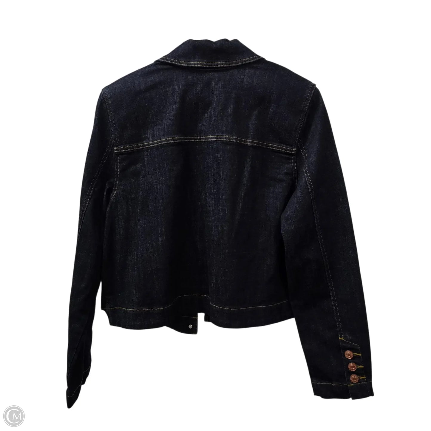 Jacket Denim By Cabi In Blue, Size: L